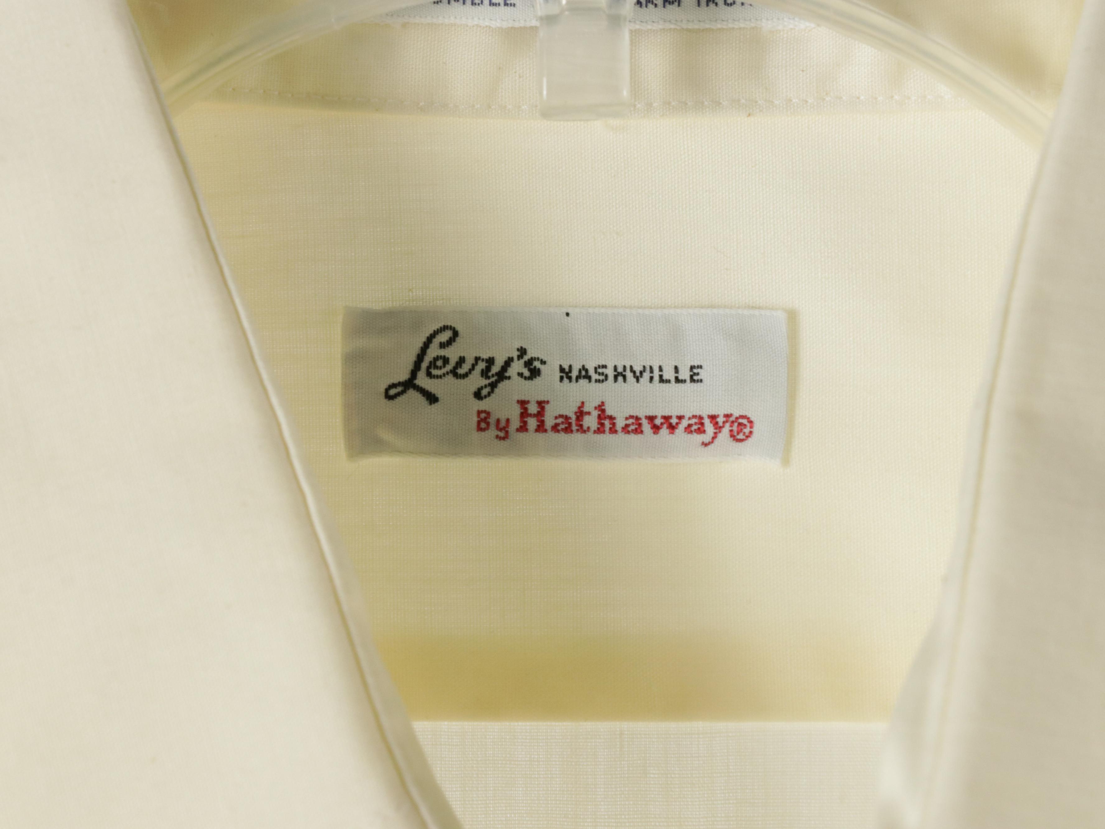 Men's Adolfo Pleated Cotton Tuxedo Shirt, Lord West Black Wool Suit, and More