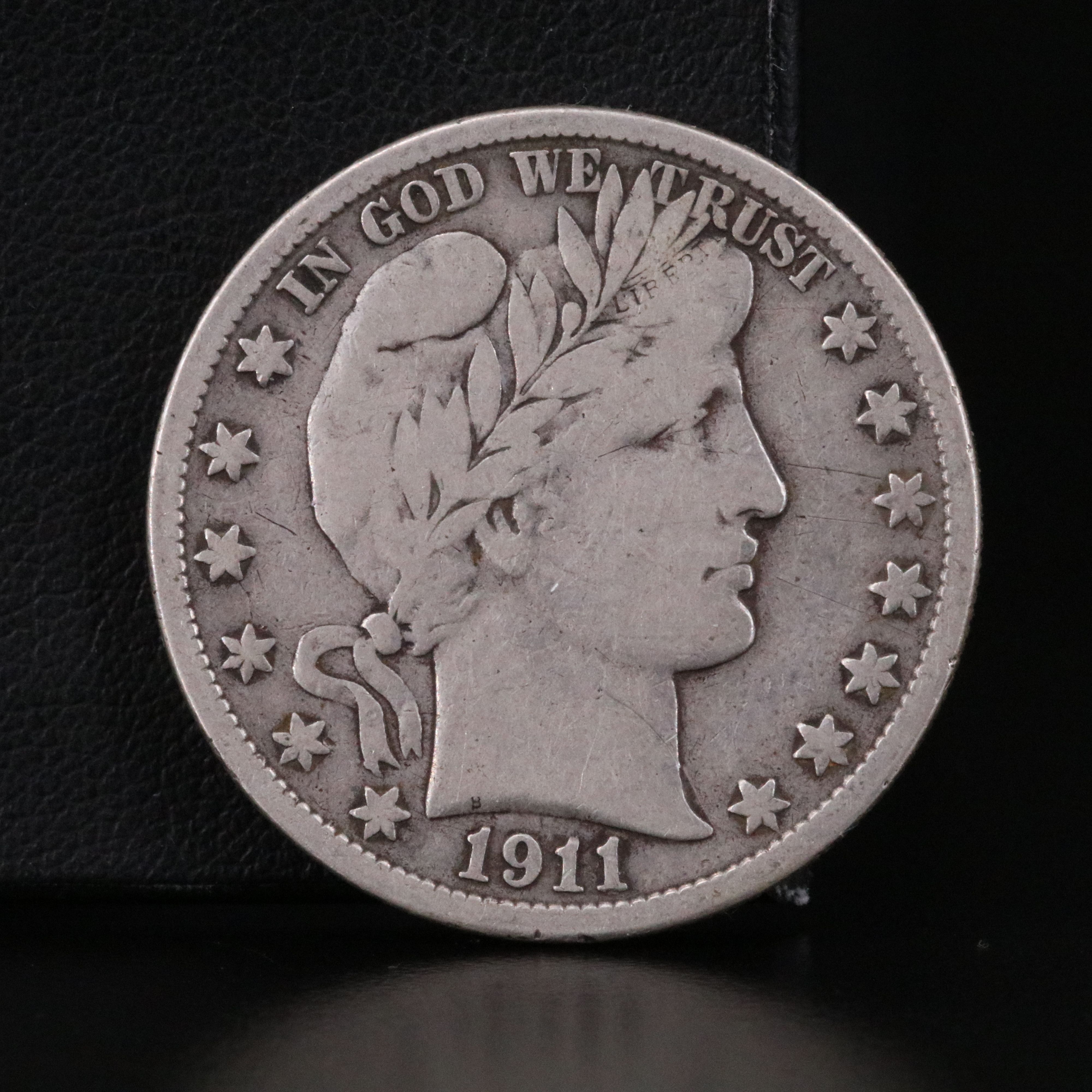 Three S Mint Barber Half Dollars all with Full Rims