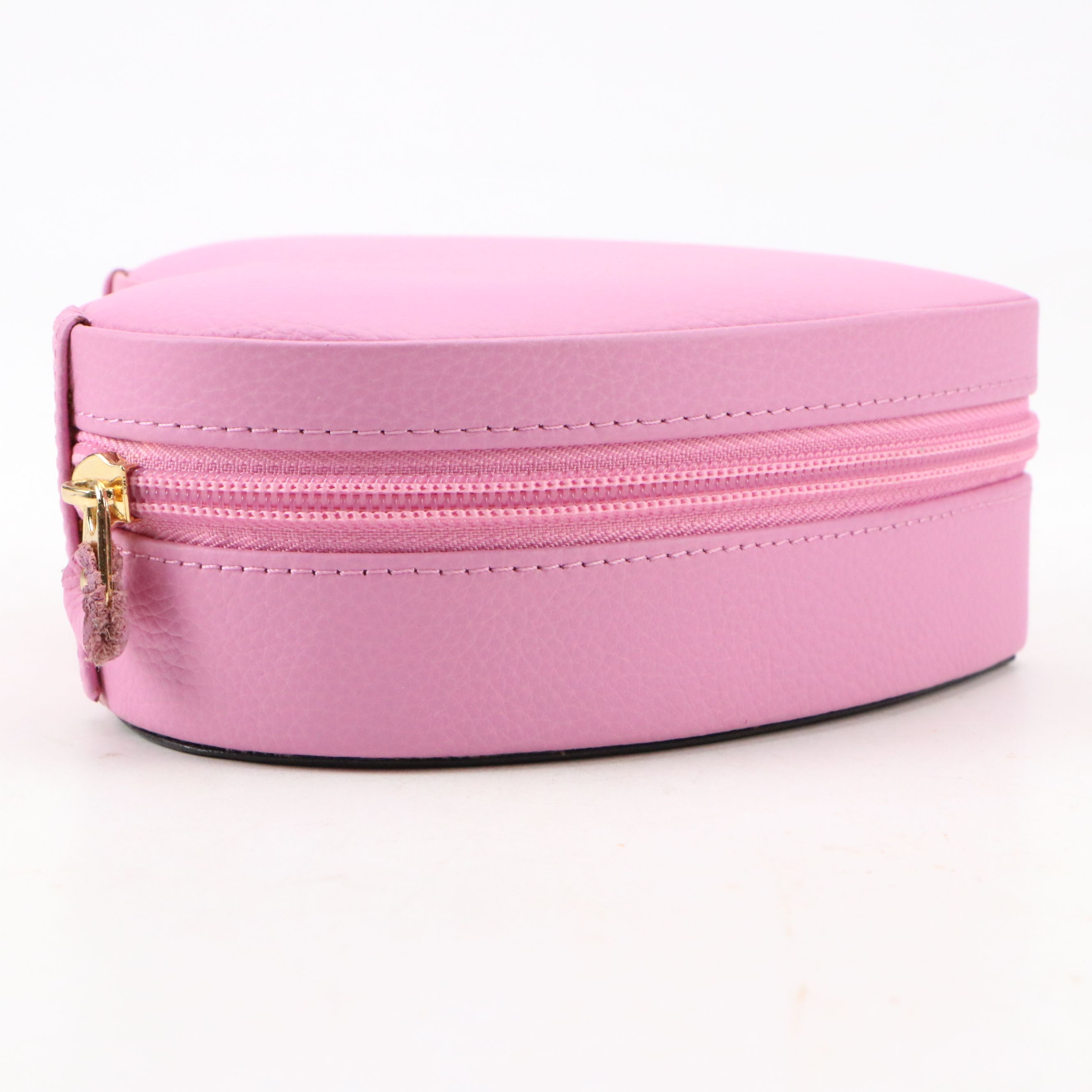 Rowallan Pink Leather Heart Jewelry Cases