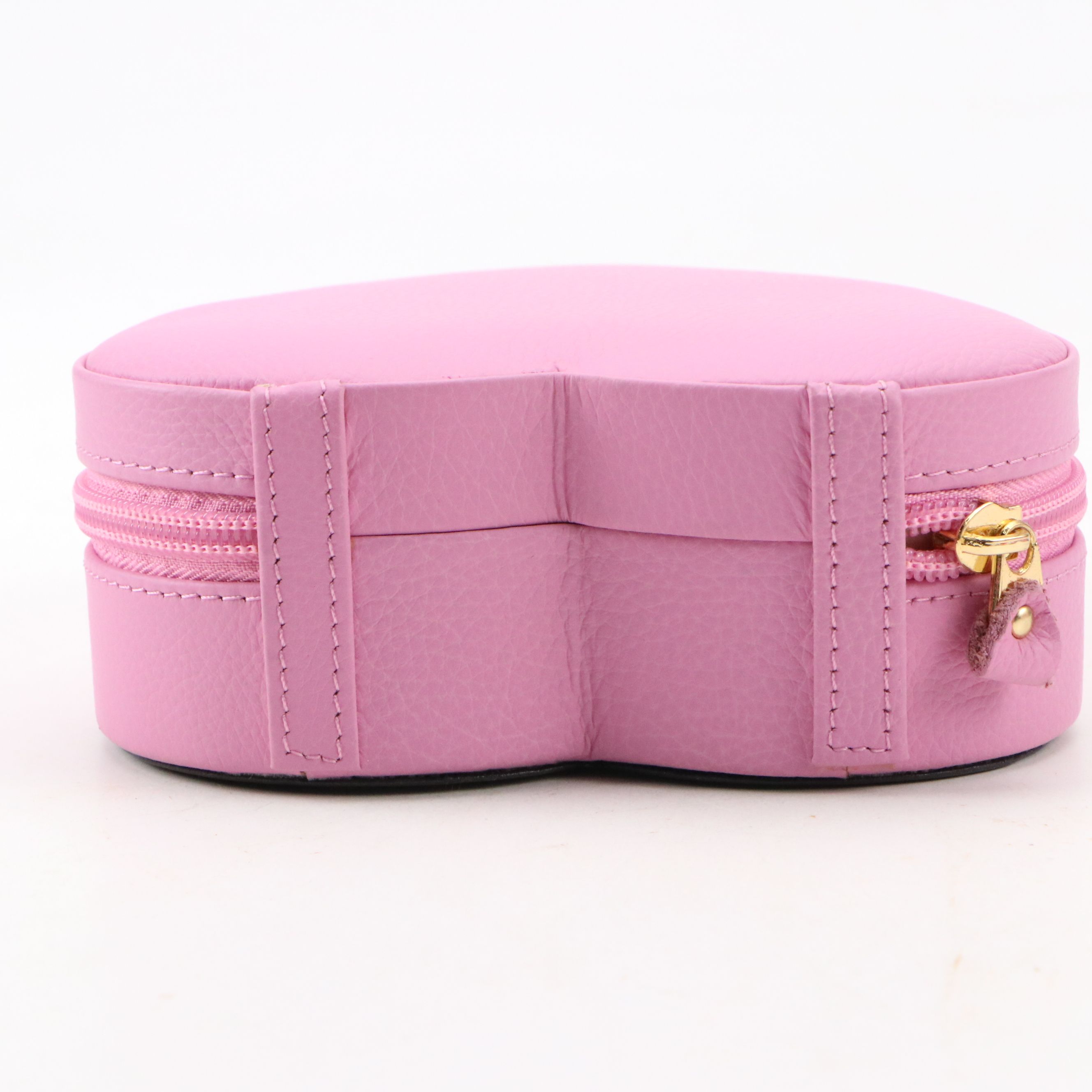 Rowallan Pink Leather Heart Jewelry Cases