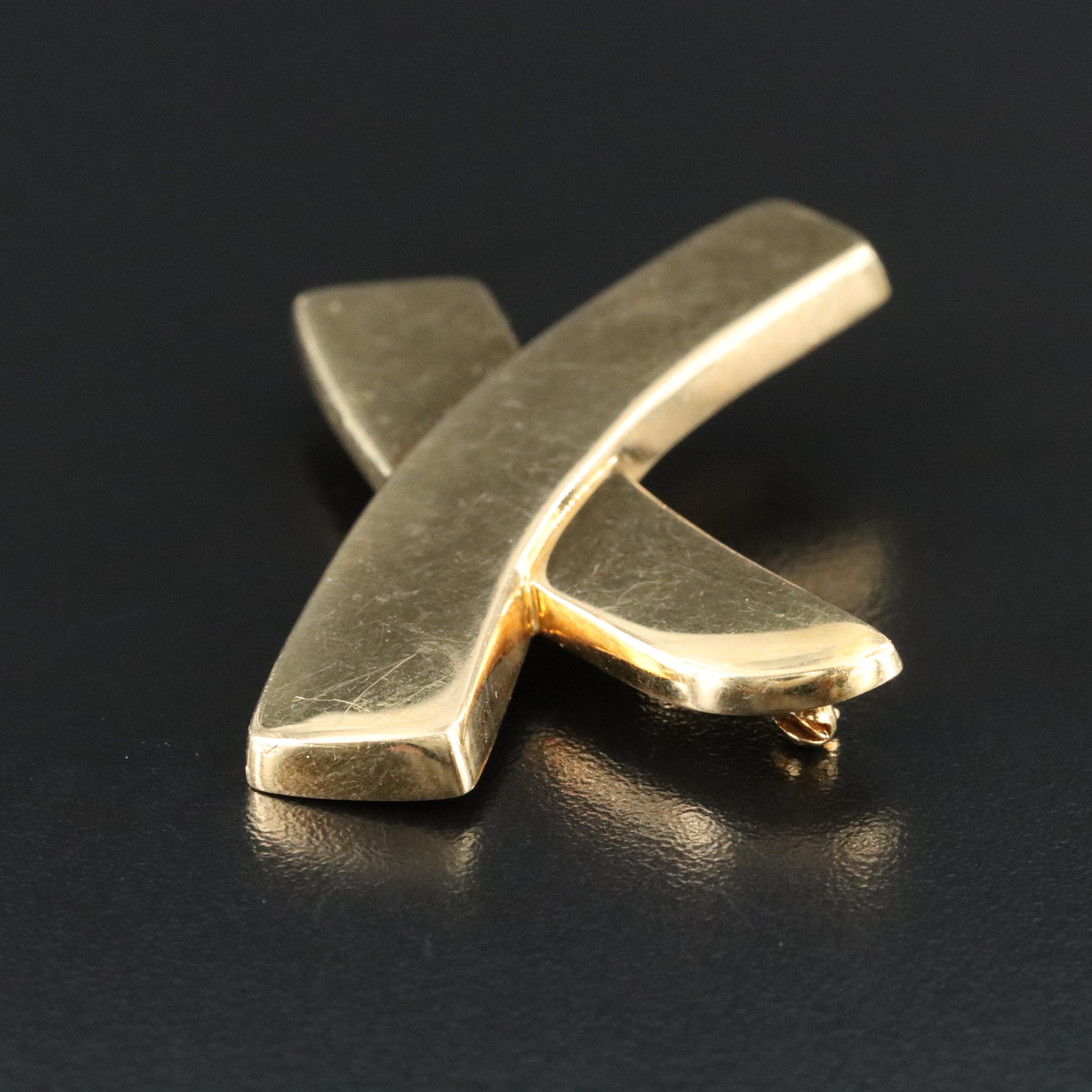 Paloma Picasso for Tiffany & Co. Graffiti X 18K Brooch