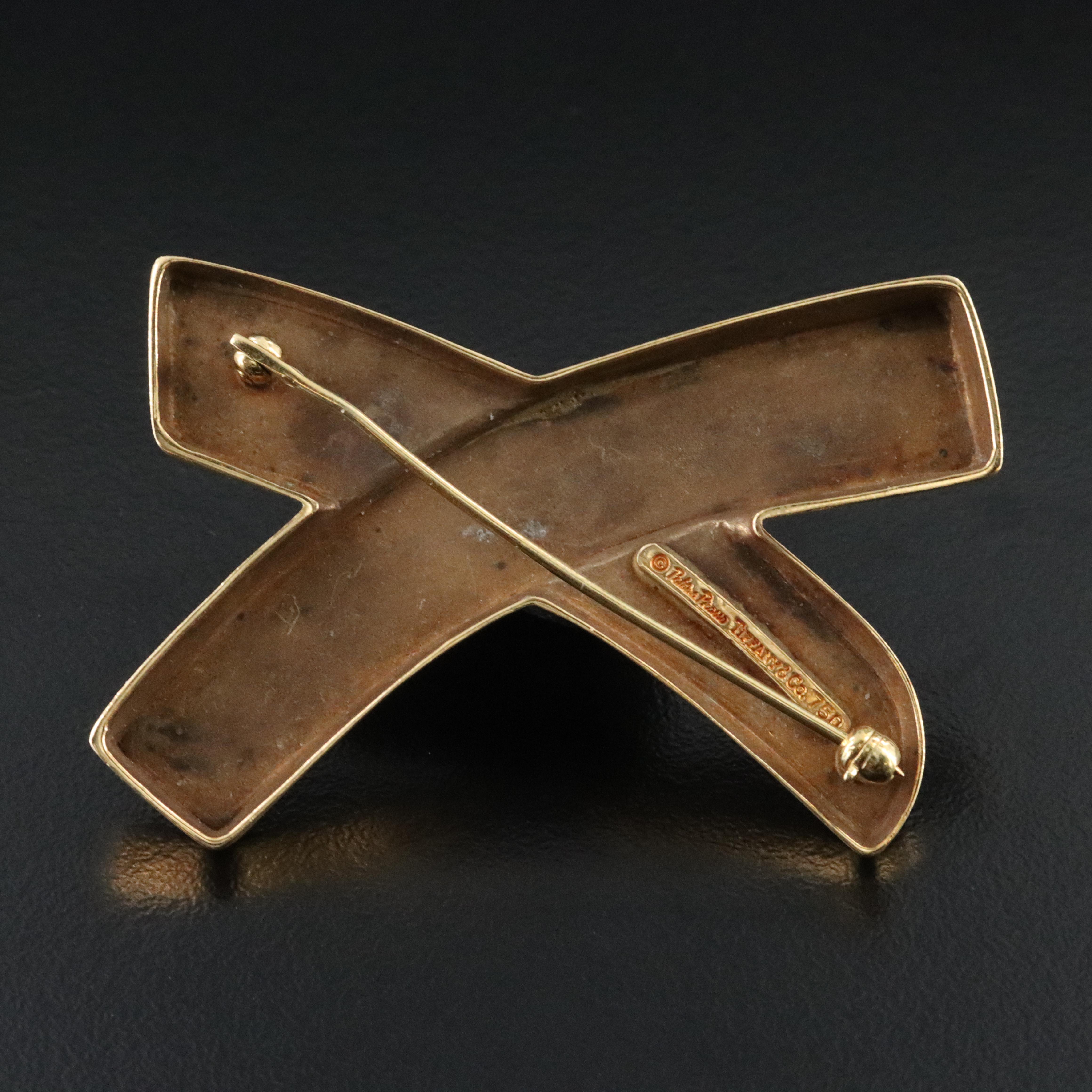 Paloma Picasso for Tiffany & Co. Graffiti X 18K Brooch