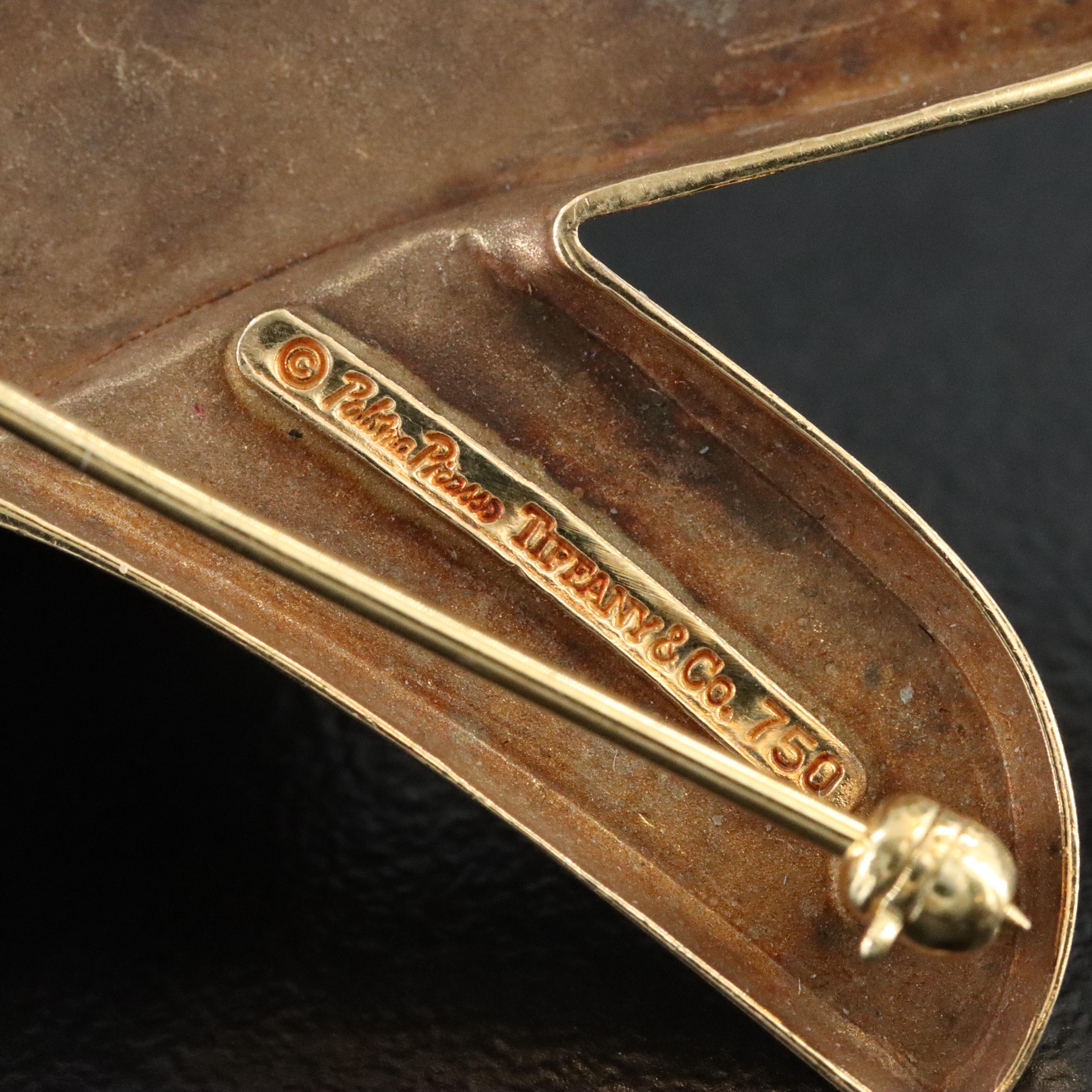 Paloma Picasso for Tiffany & Co. Graffiti X 18K Brooch