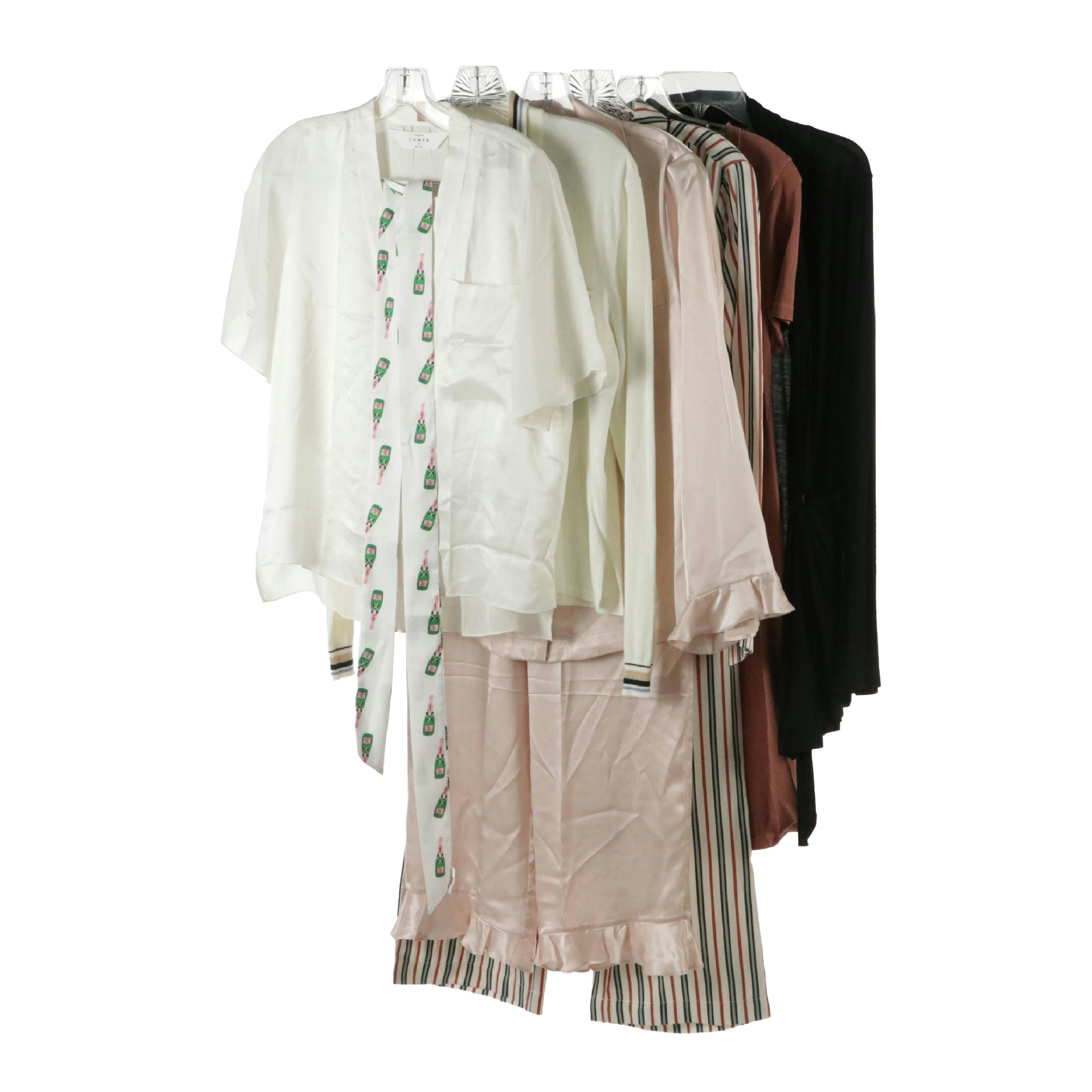 Lunya and Neiman Marcus Silk Pajama Sets, Cool Days Robe, T.La Nightgown & More