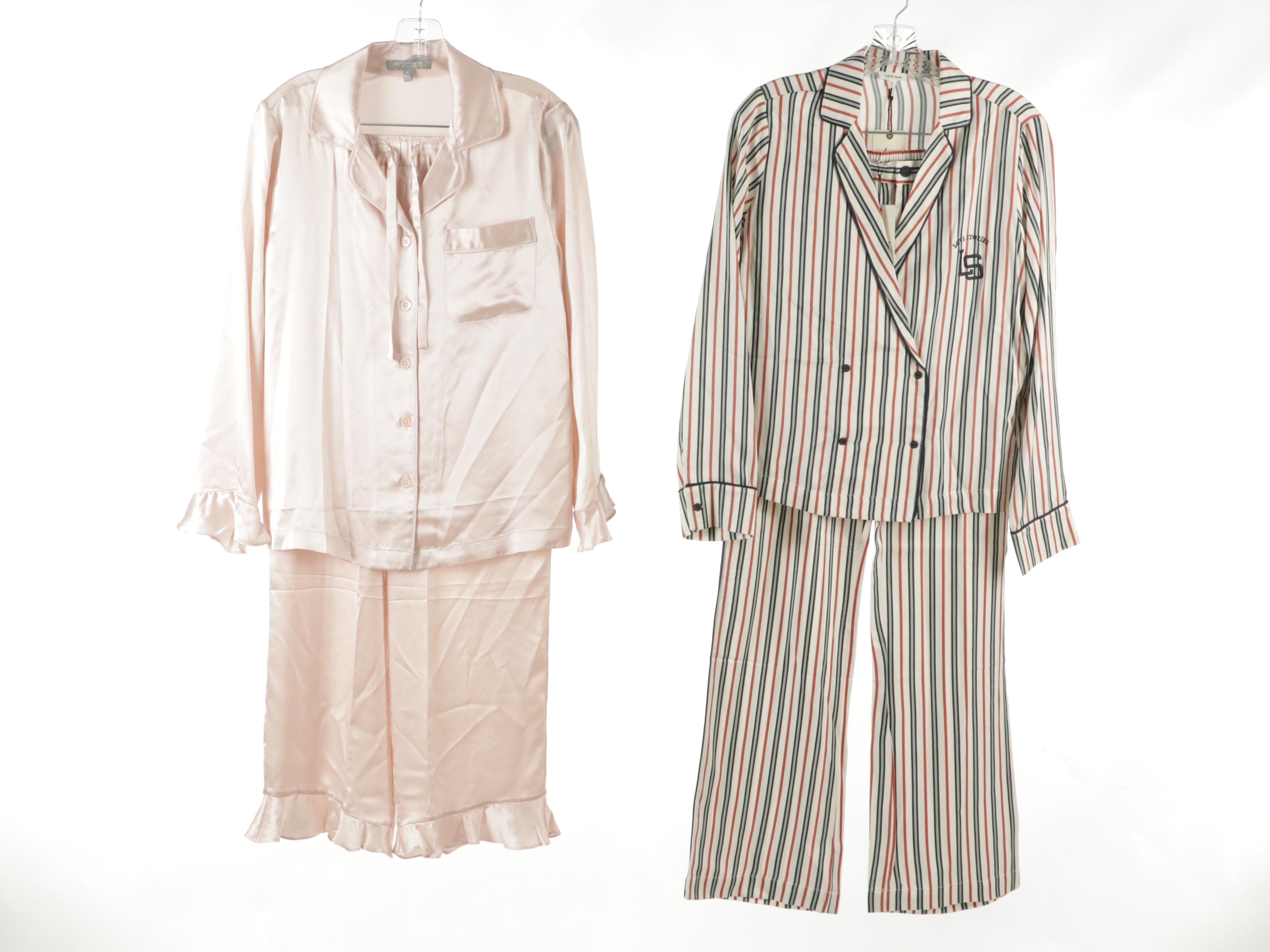 Lunya and Neiman Marcus Silk Pajama Sets, Cool Days Robe, T.La Nightgown & More