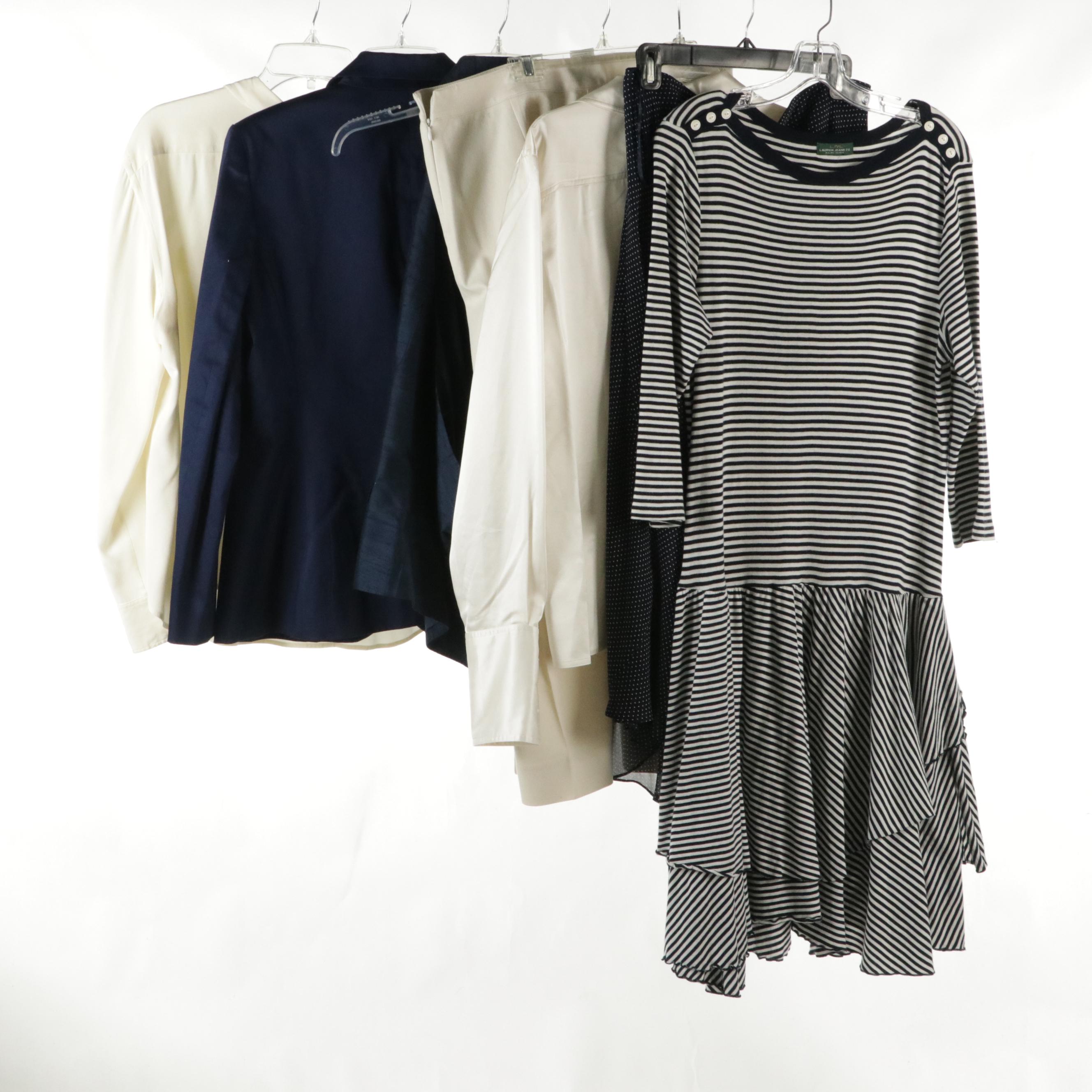 Lauren by Ralph Lauren Dress, Skirt, Trousers, Halter Top, Shirts, and Blazer