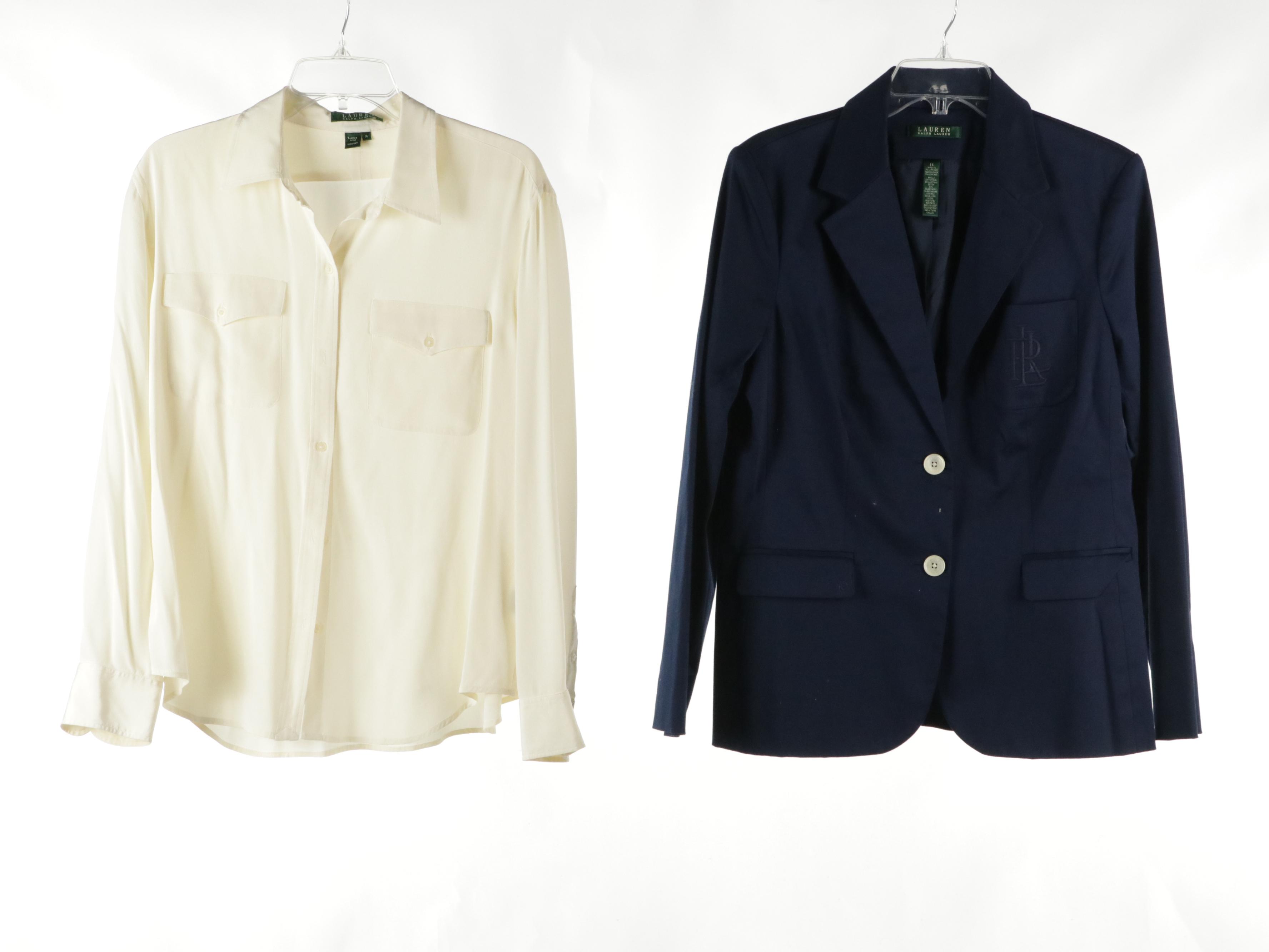 Lauren by Ralph Lauren Dress, Skirt, Trousers, Halter Top, Shirts, and Blazer