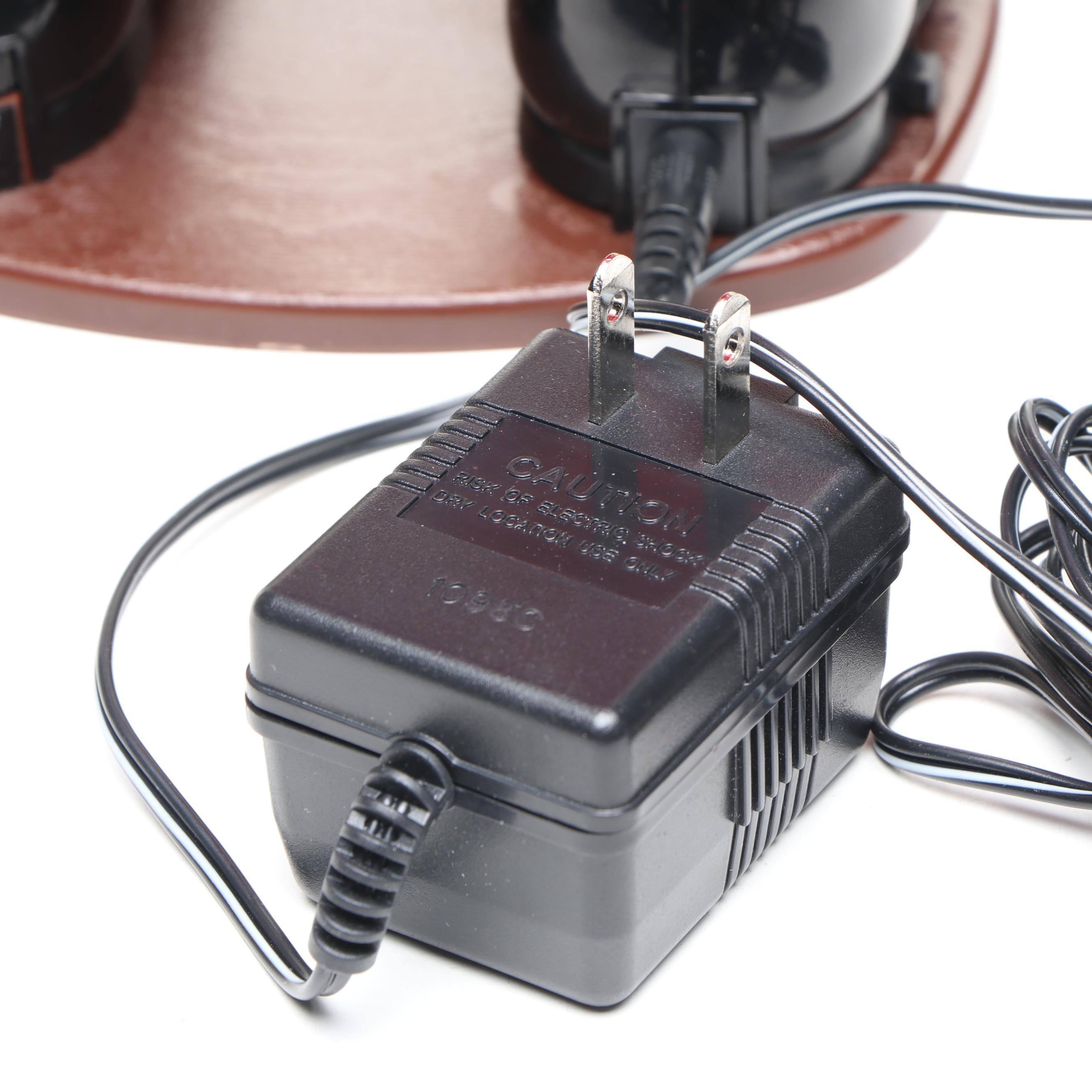 Santa and Douglas Fir Animatronic Christmas Decorations