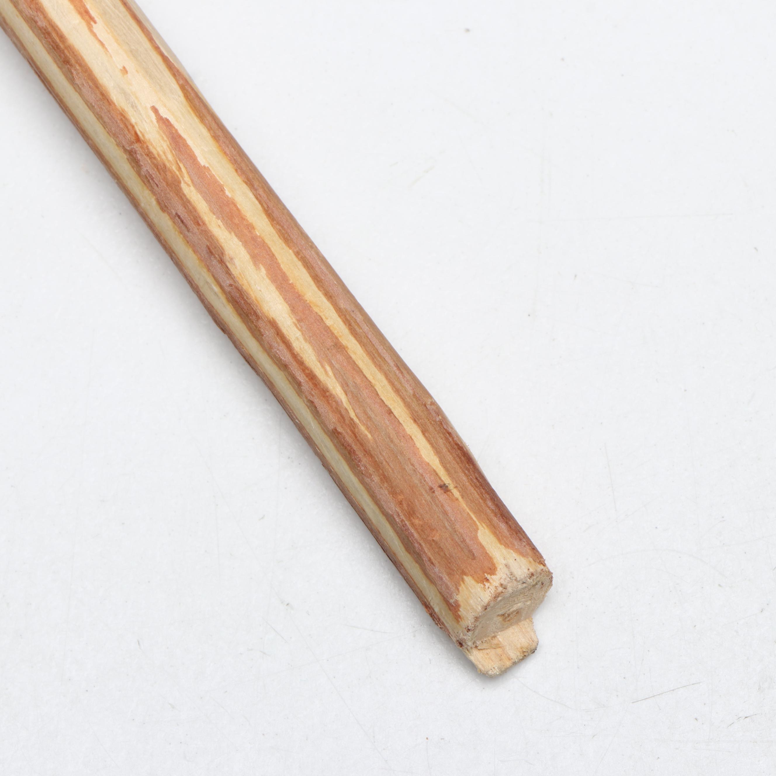 Native American Style Hide Wrapped Rough Pine Wood Drum with Stick