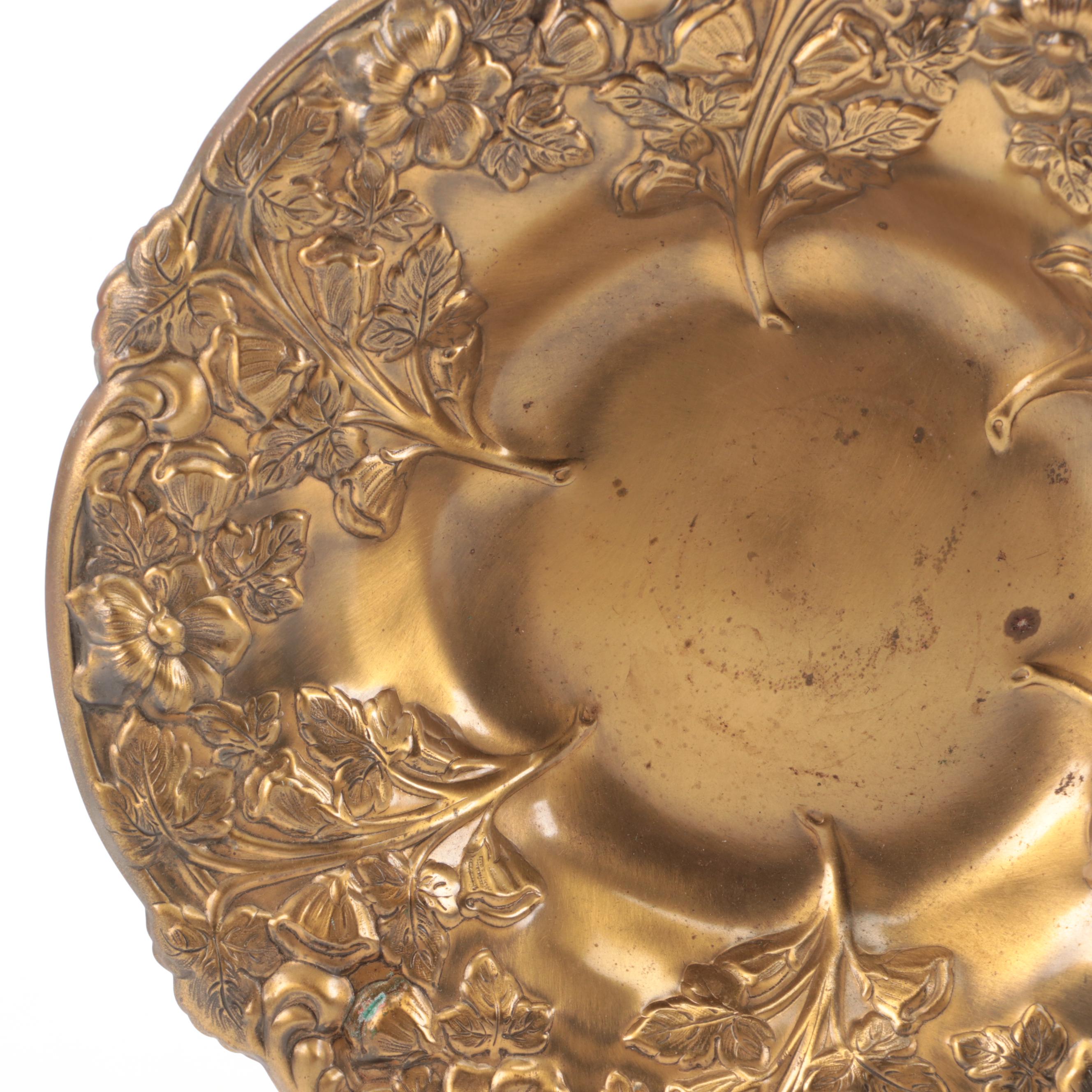 Brass Planters, Bowls, Kettle and Candlesticks