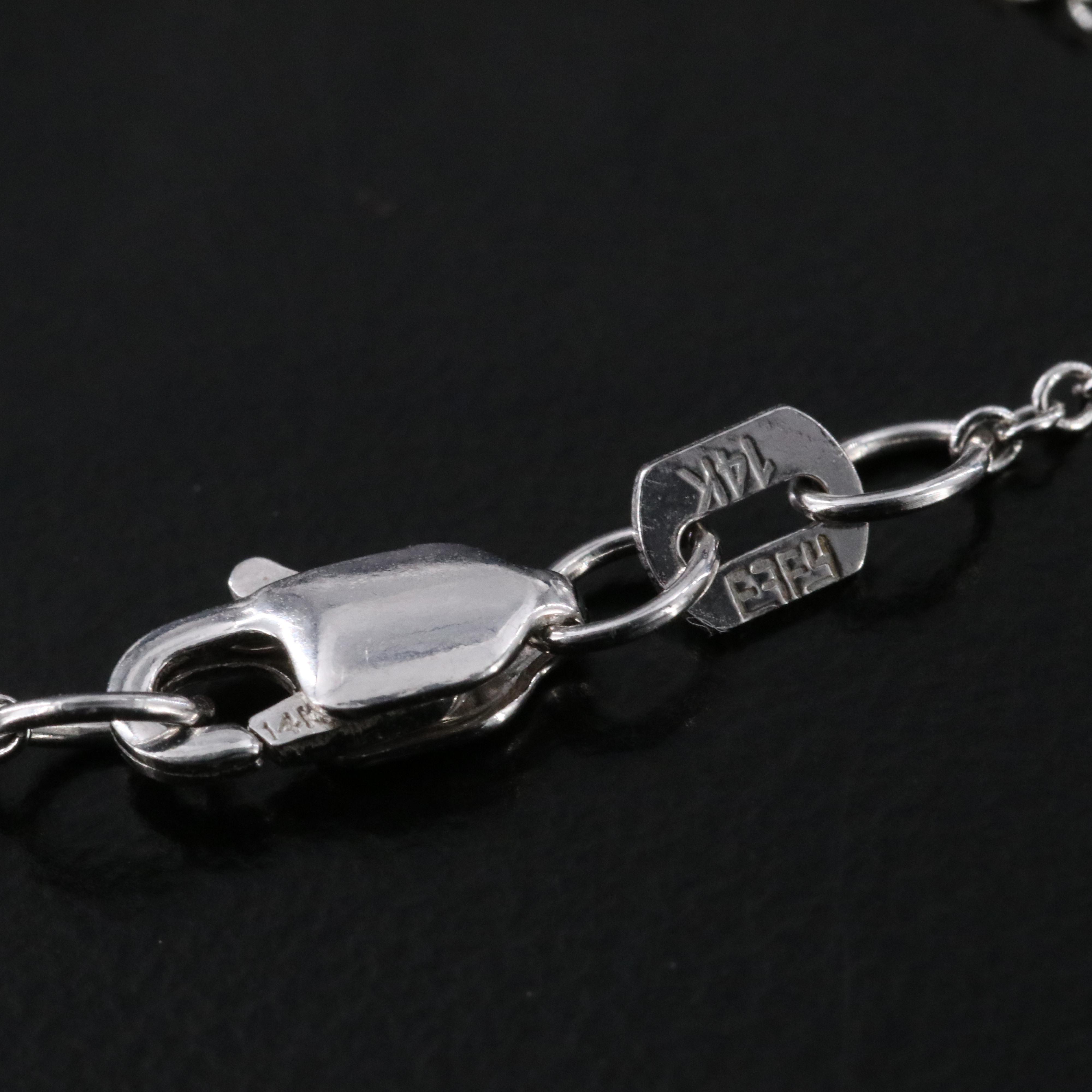 EFFY 14K Diamond and Ruby "I AM LOVED" Pendant Necklace