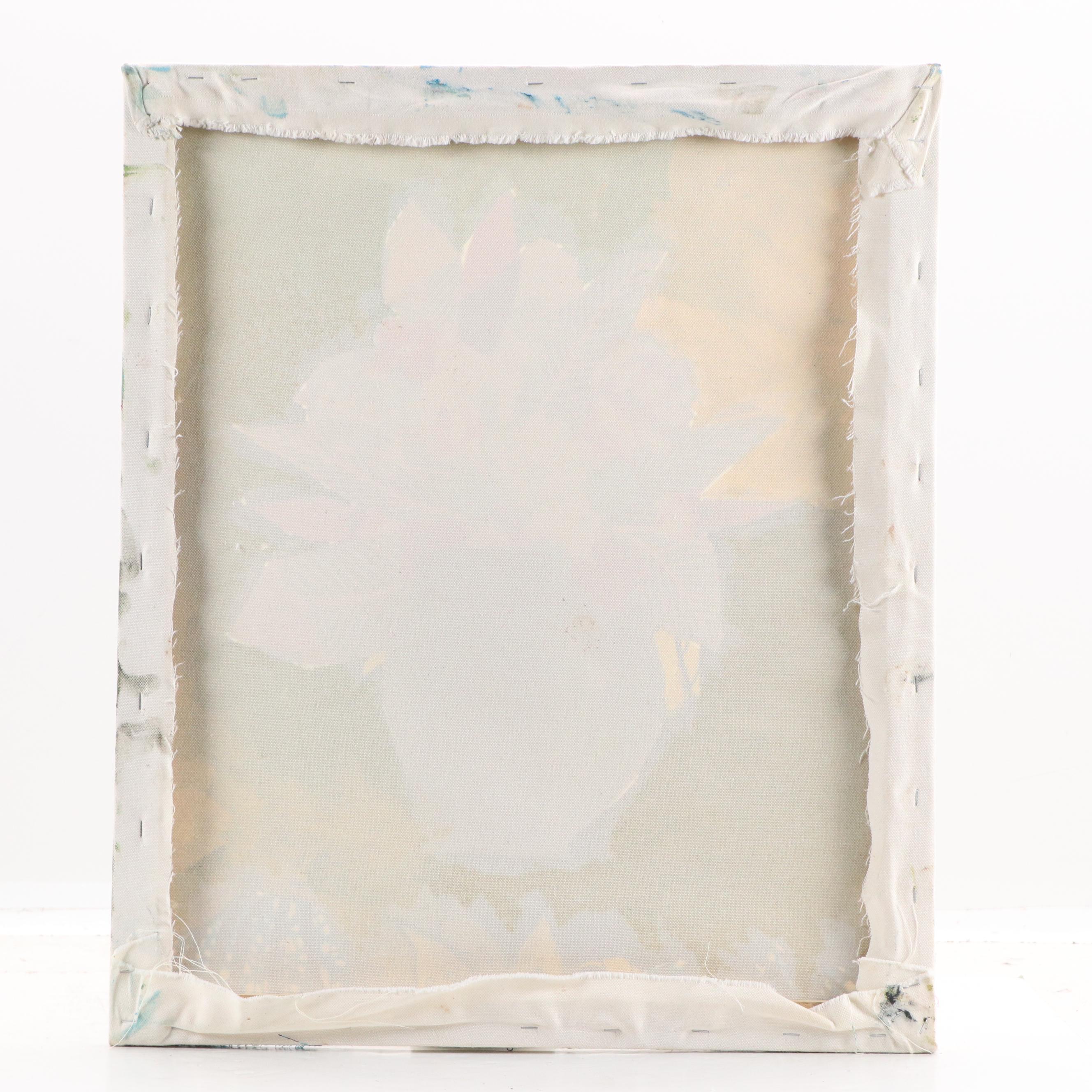 Bayo Ogundele Floral Still Life Mixed Media Collage, 2025