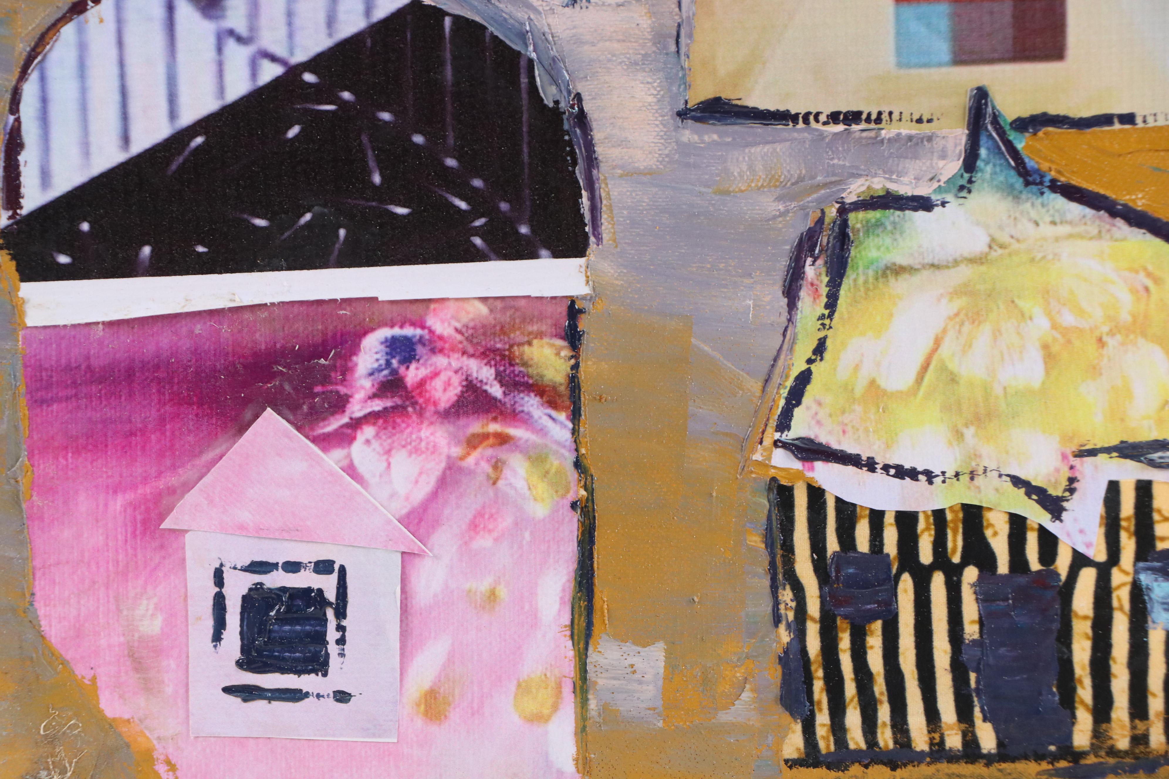 Bayo Ogundele Mixed Media Collage, 2025