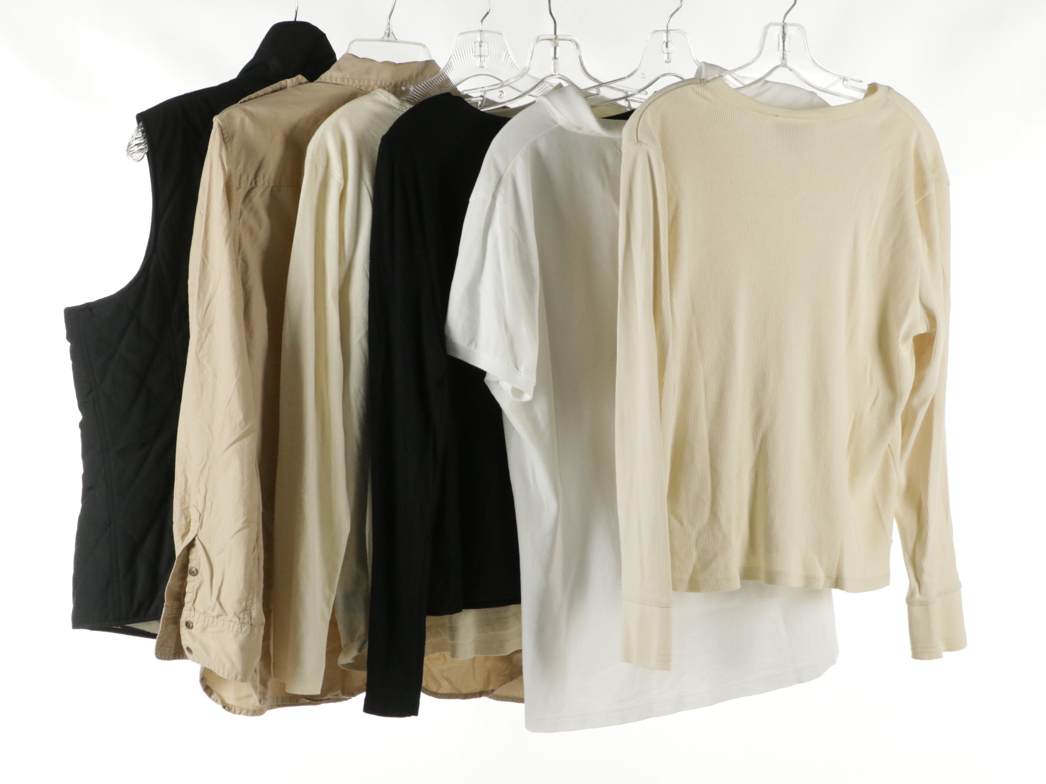 Lauren Ralph Lauren Quilted Reversible Zip Vest, Polo, Tops, and Button-Up Shirt