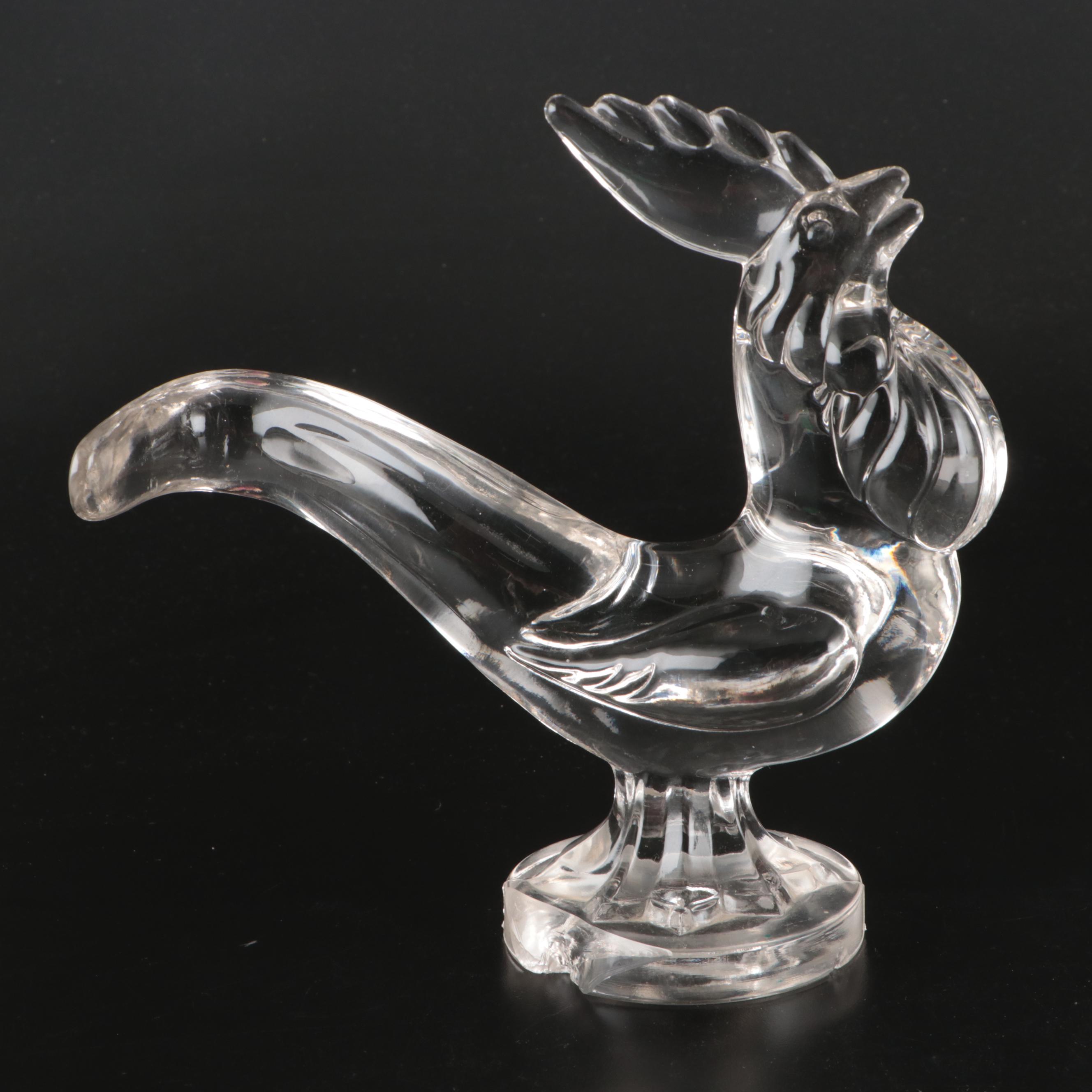 New Martinsville Crystal Roosters