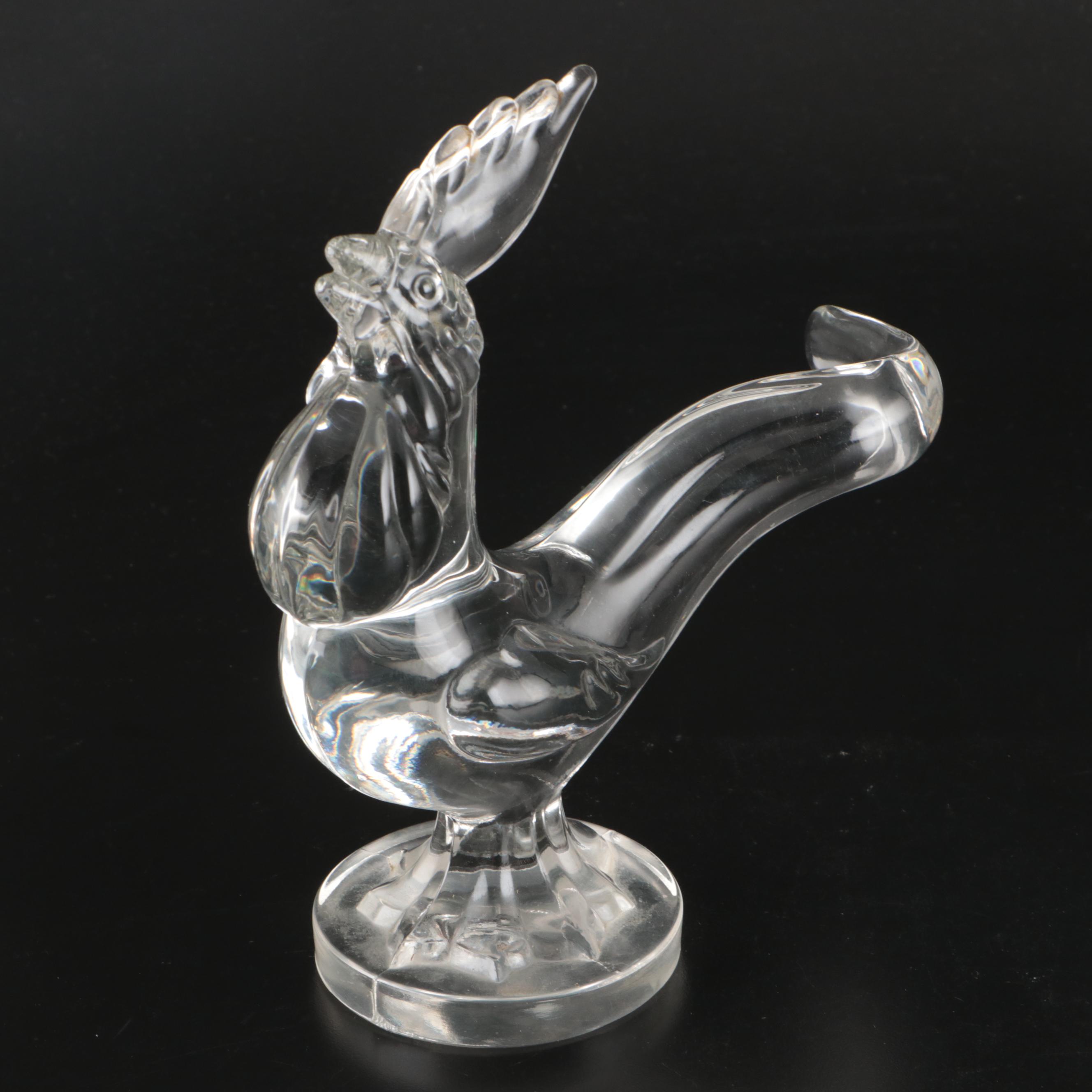 New Martinsville Crystal Roosters