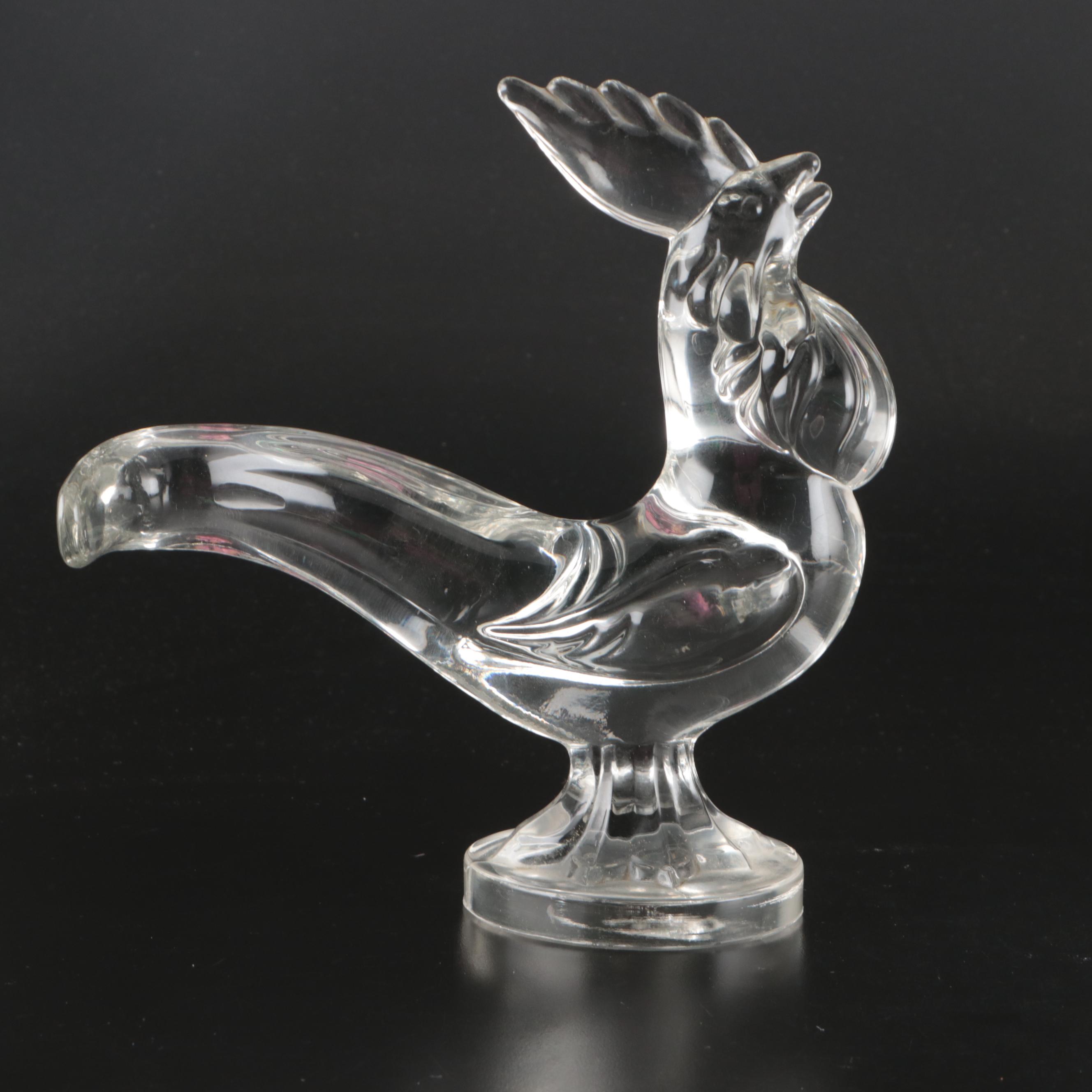 New Martinsville Crystal Roosters