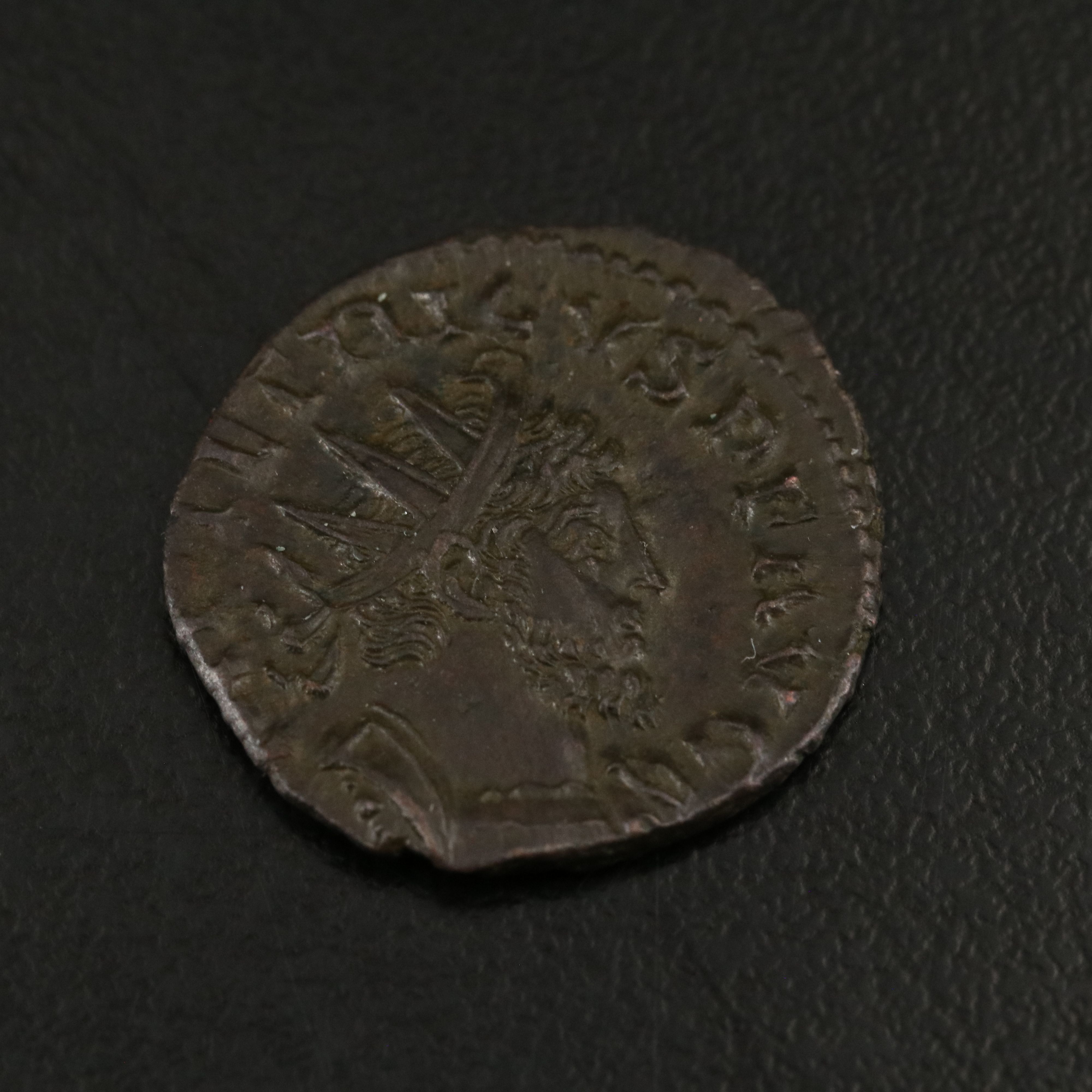 Ancient Roman Imperial Æ Antoninianus Coin of Tetricus I, ca. 270 A.D.