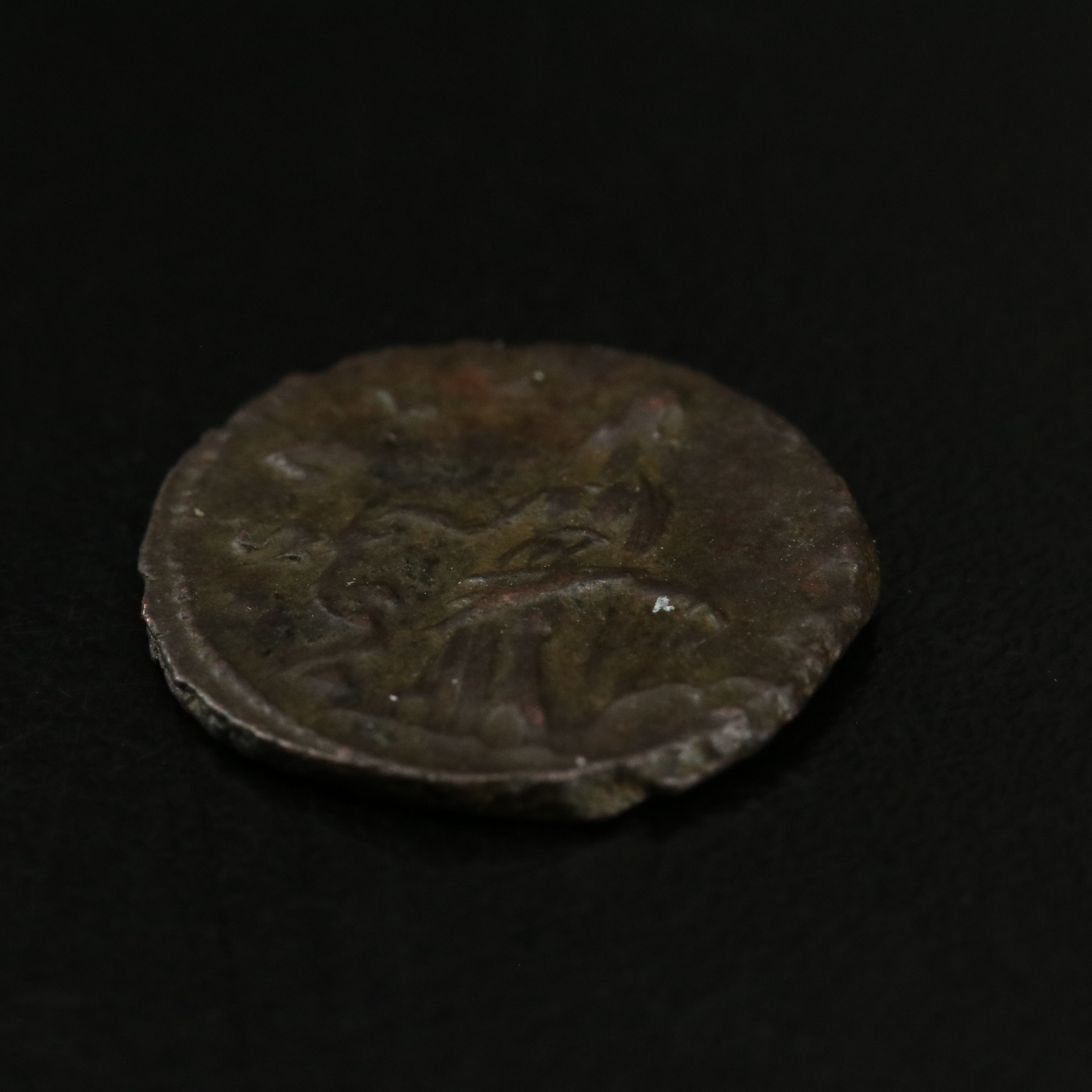 Ancient Roman Imperial Æ Antoninianus Coin of Tetricus I, ca. 270 A.D.