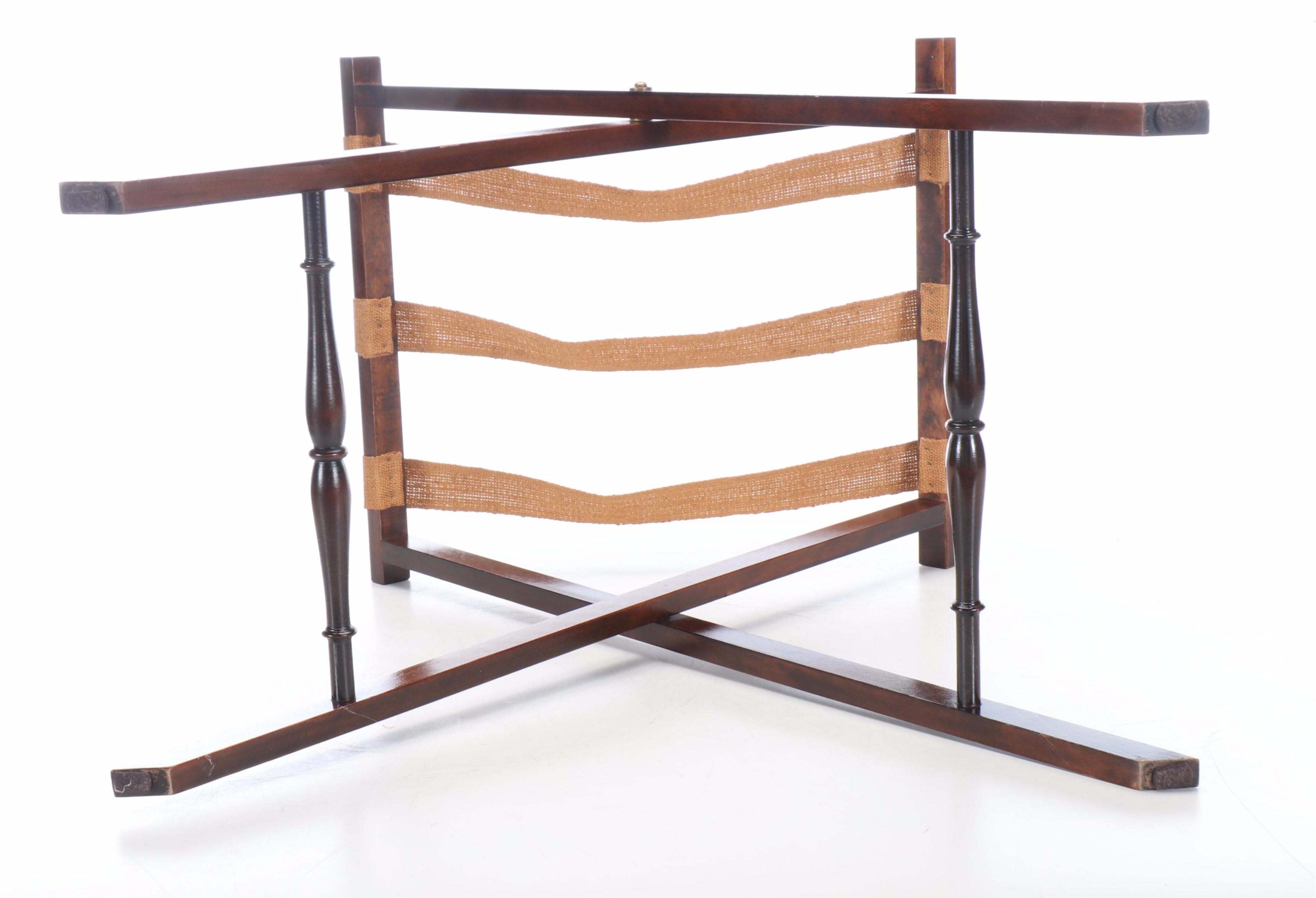 The American Heritage Mahogany Butler's Tray Table