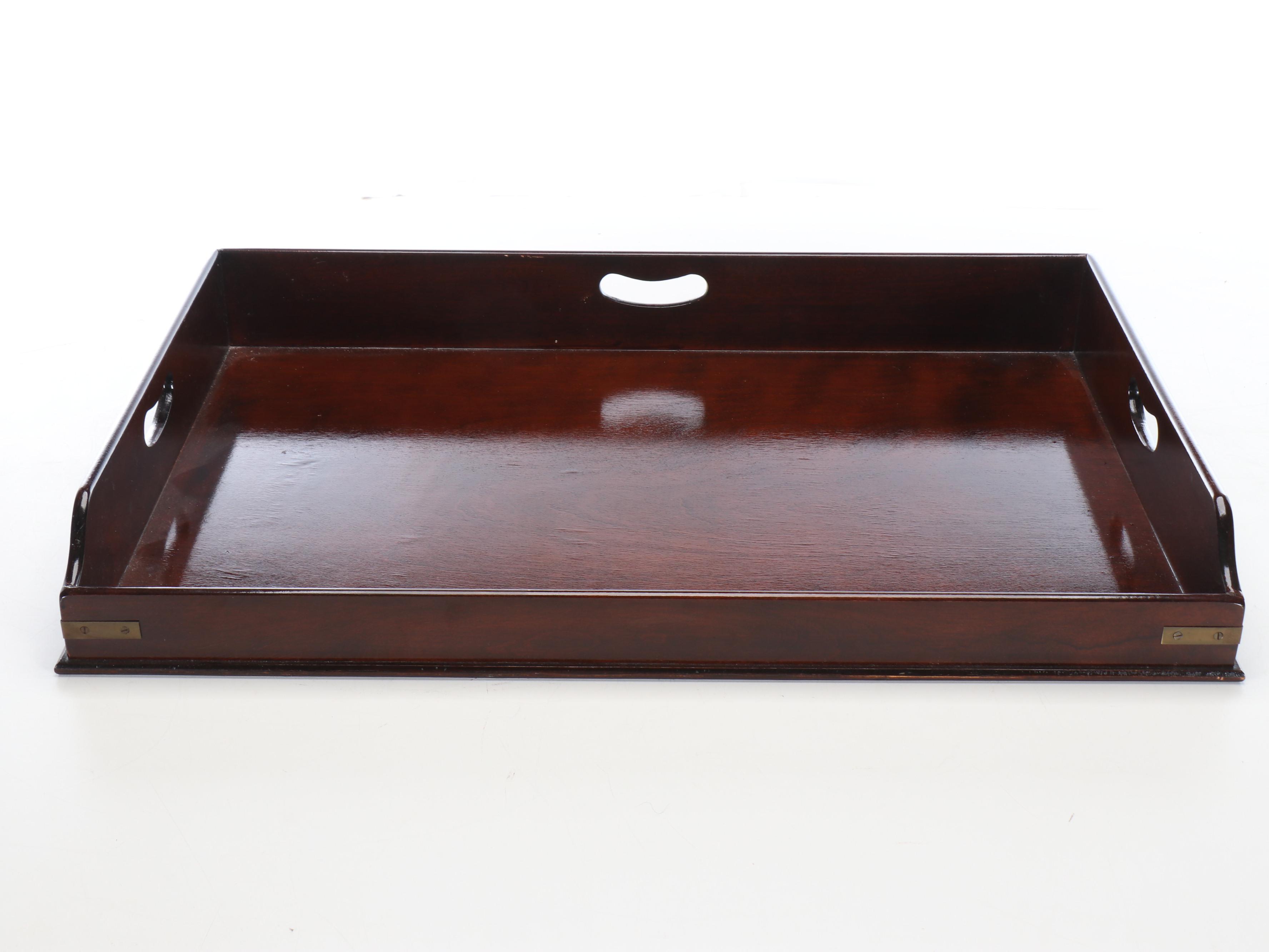 The American Heritage Mahogany Butler's Tray Table