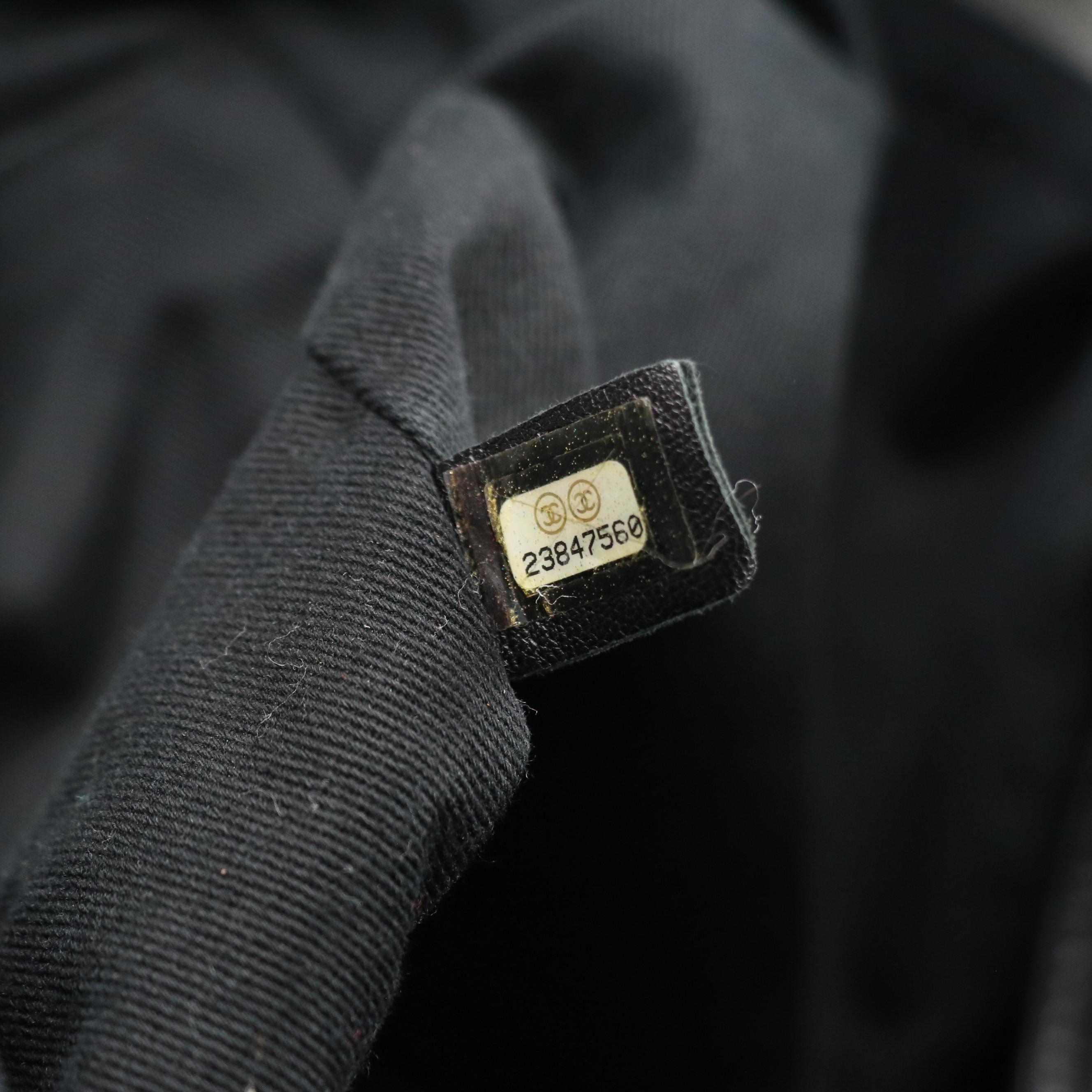 Chanel Deauville Large Shopping Tote Bag in Denim with Leather Trim