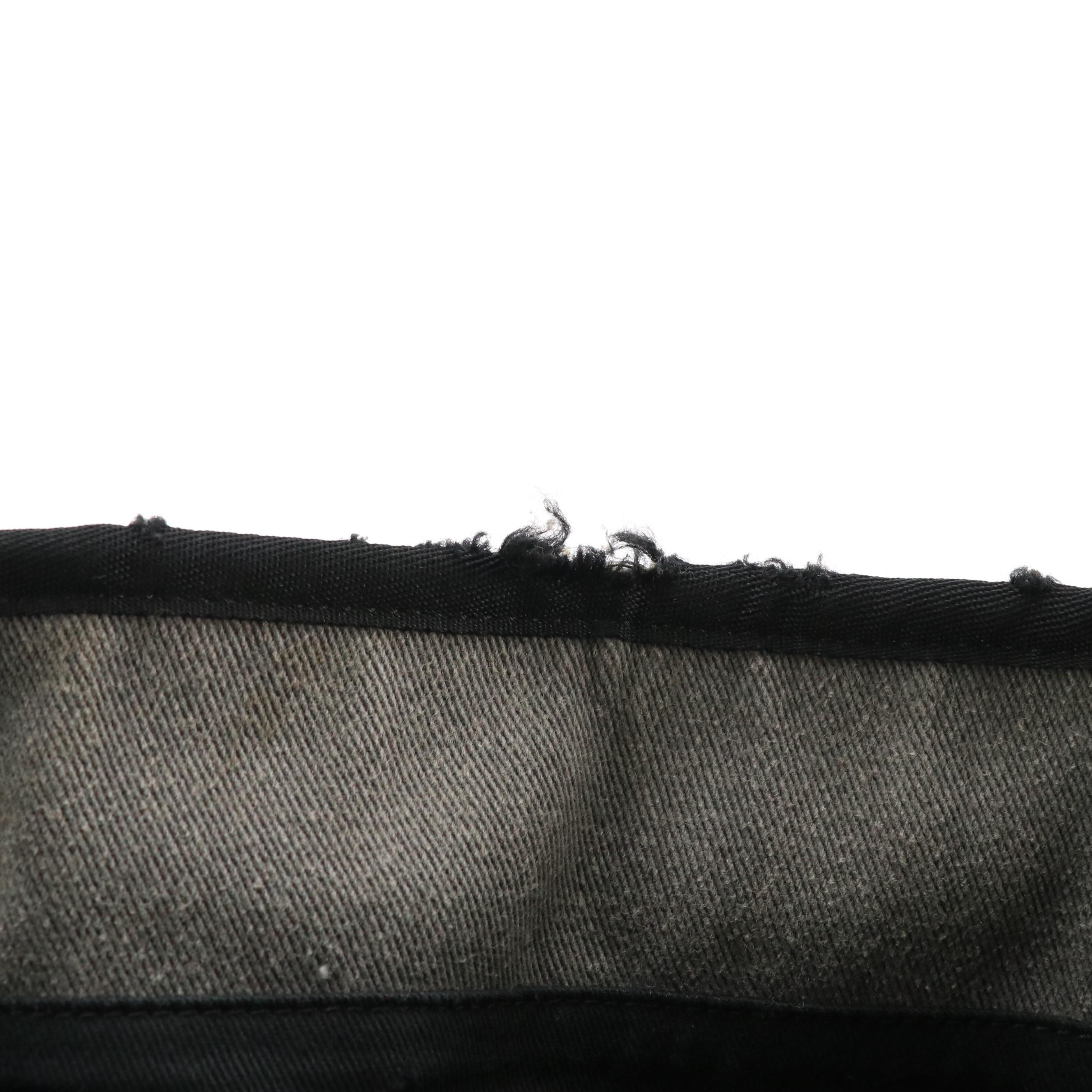 Chanel Deauville Large Shopping Tote Bag in Denim with Leather Trim