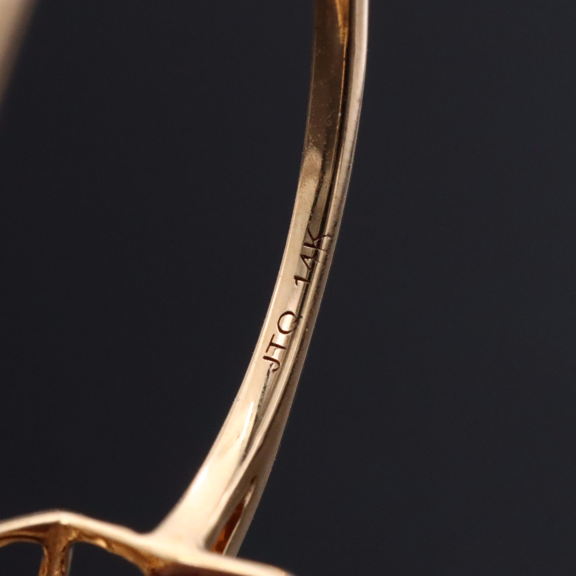 14K 2.02 CT Filled Corundum and Diamond Ring with IGI Jewelry Report