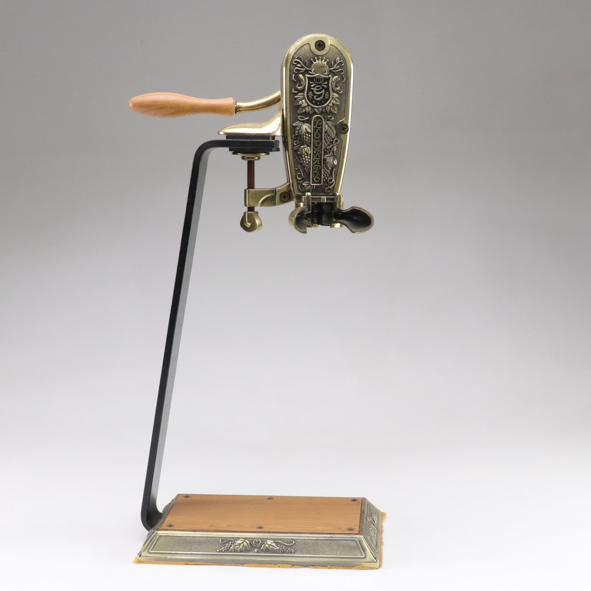Legrale Brass Table Top Wine Bottle Opener