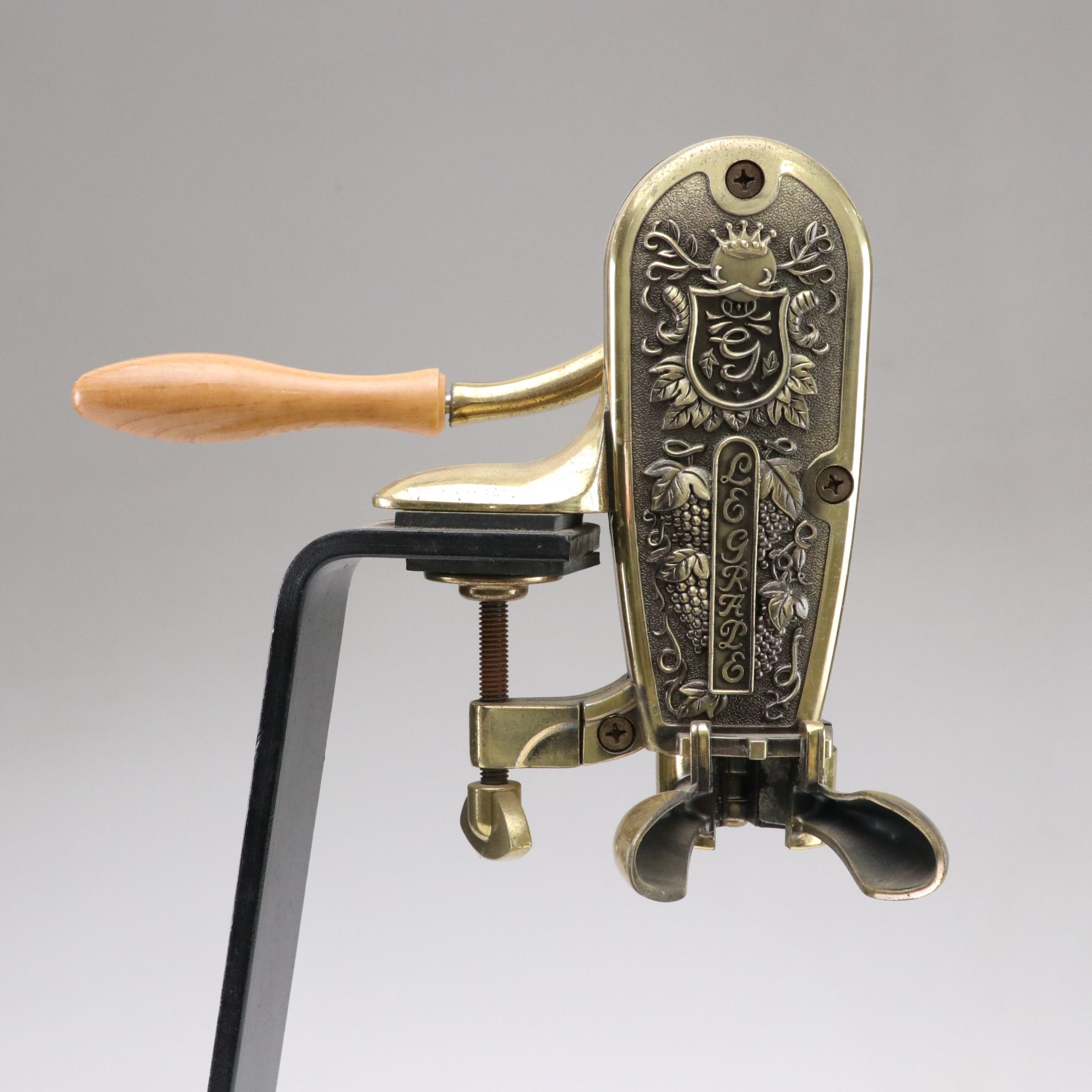 Legrale Brass Table Top Wine Bottle Opener