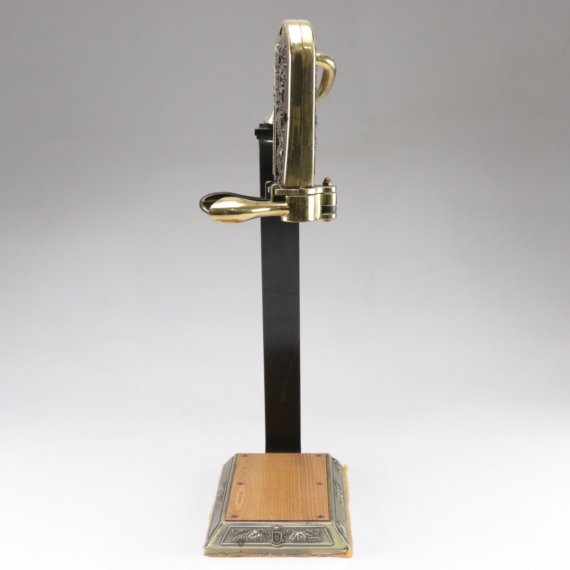 Legrale Brass Table Top Wine Bottle Opener