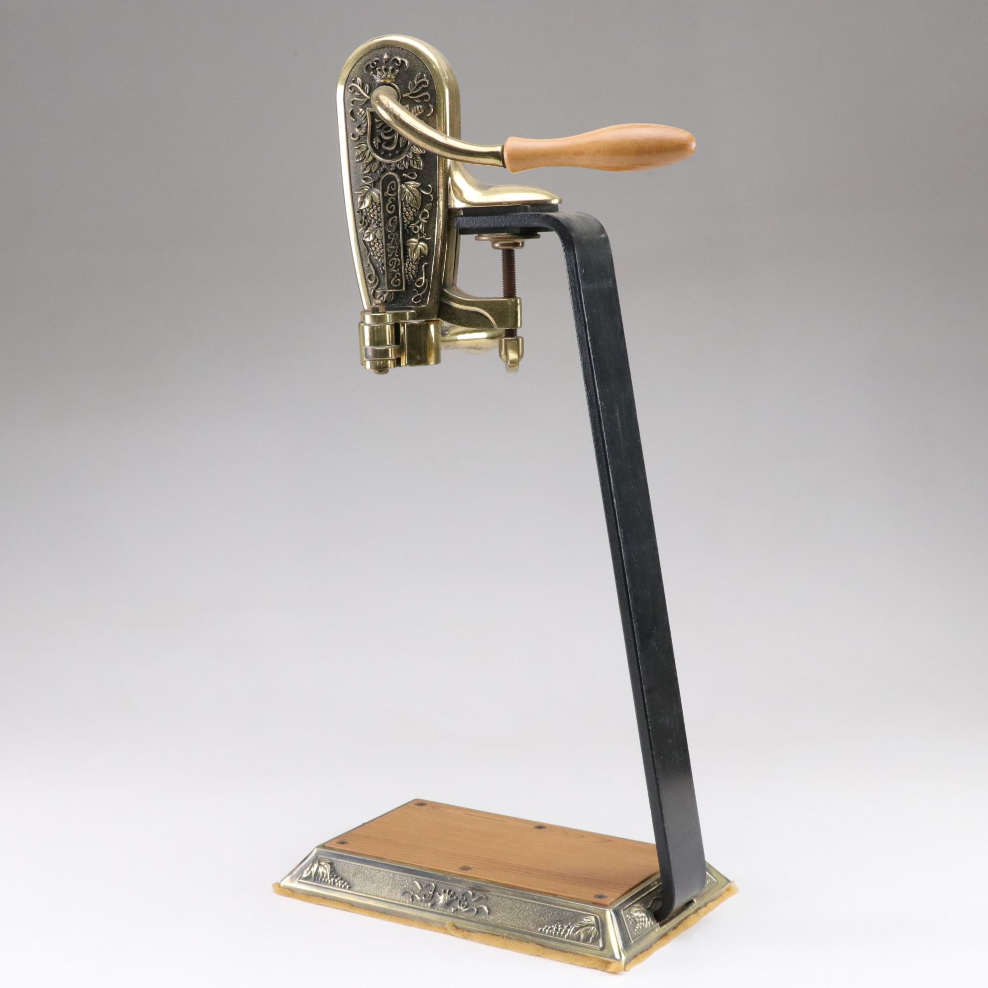 Legrale Brass Table Top Wine Bottle Opener