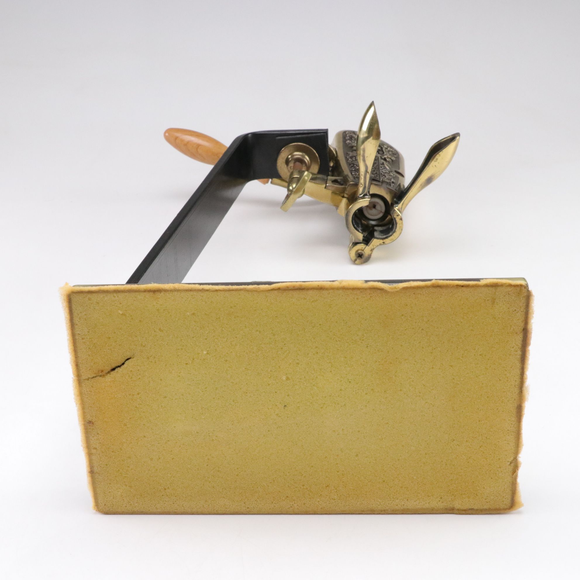 Legrale Brass Table Top Wine Bottle Opener