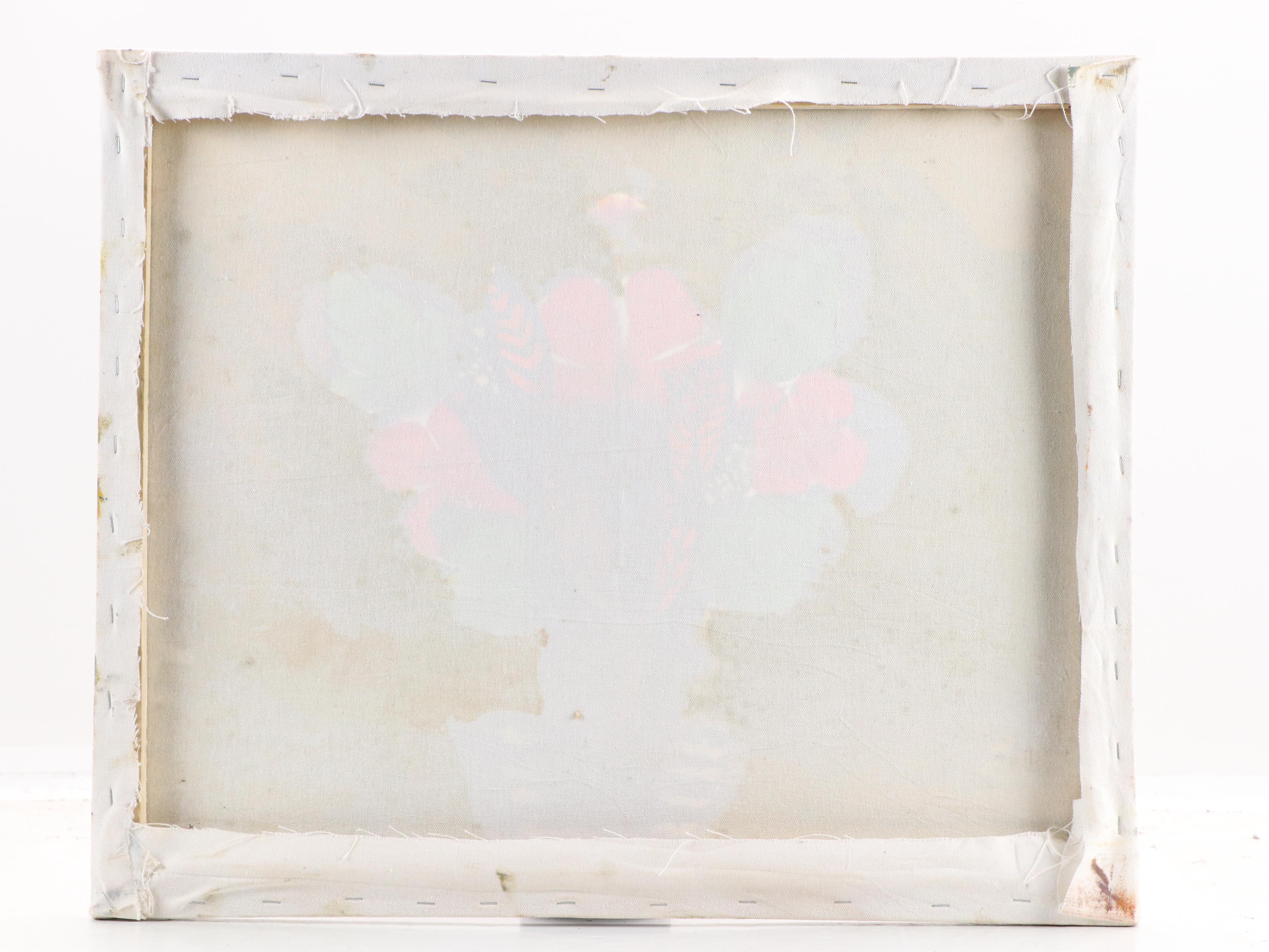 Bayo Ogundele Floral Still Life Mixed Media Collage, 2025