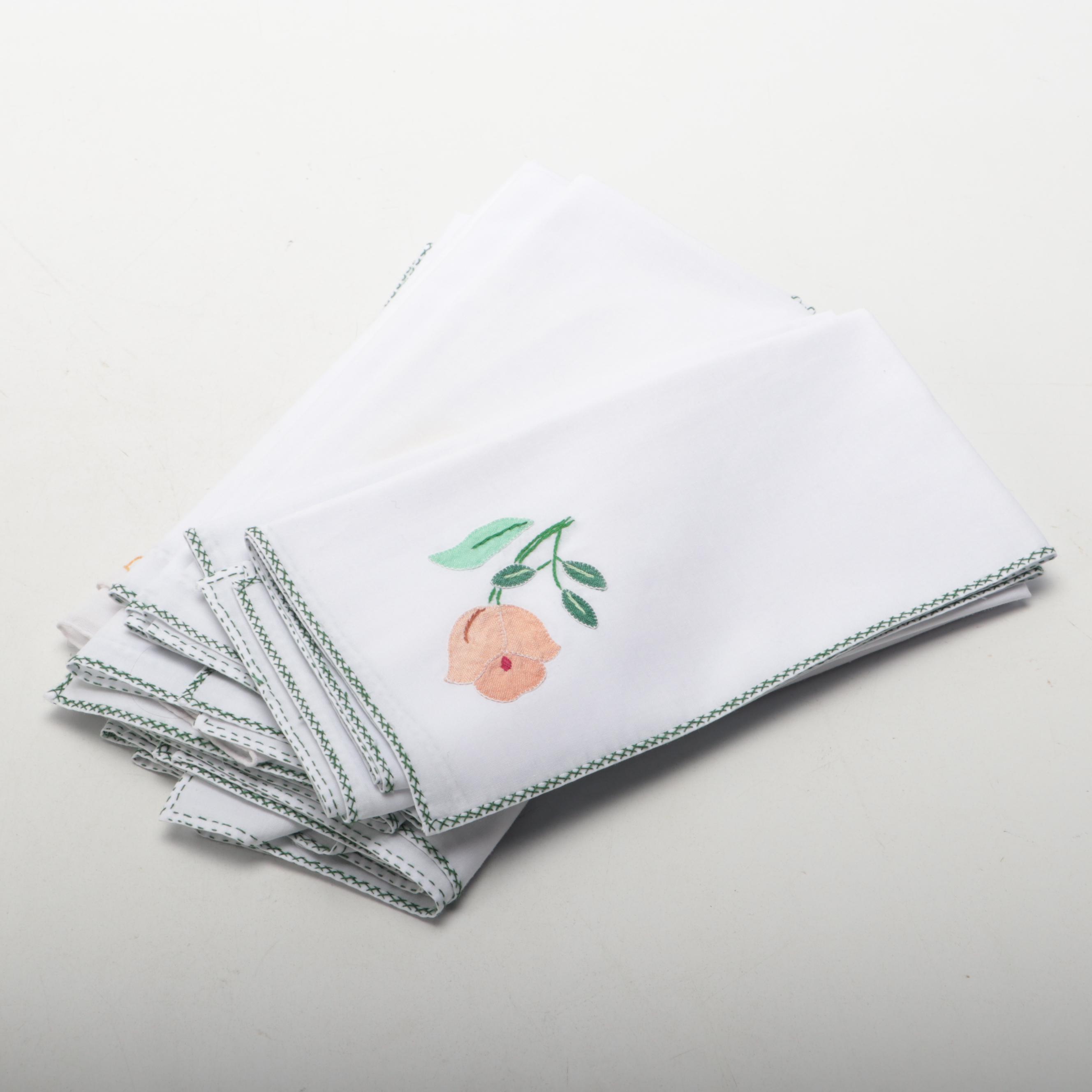 Sur La Table Plaid Cotton Placemats with Other Cotton Table Linens