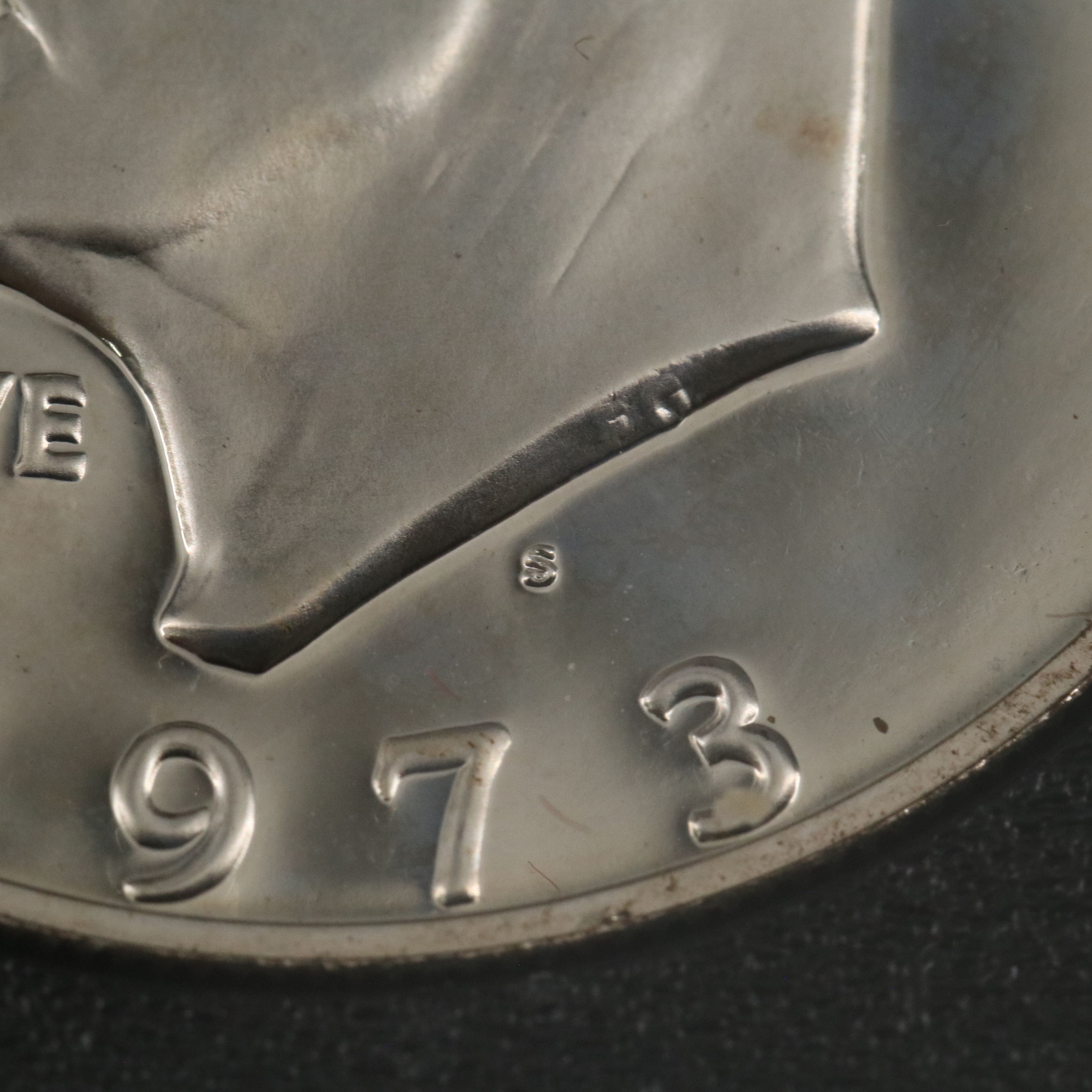 Five Proof 1973-S Eisenhower Silver Dollars