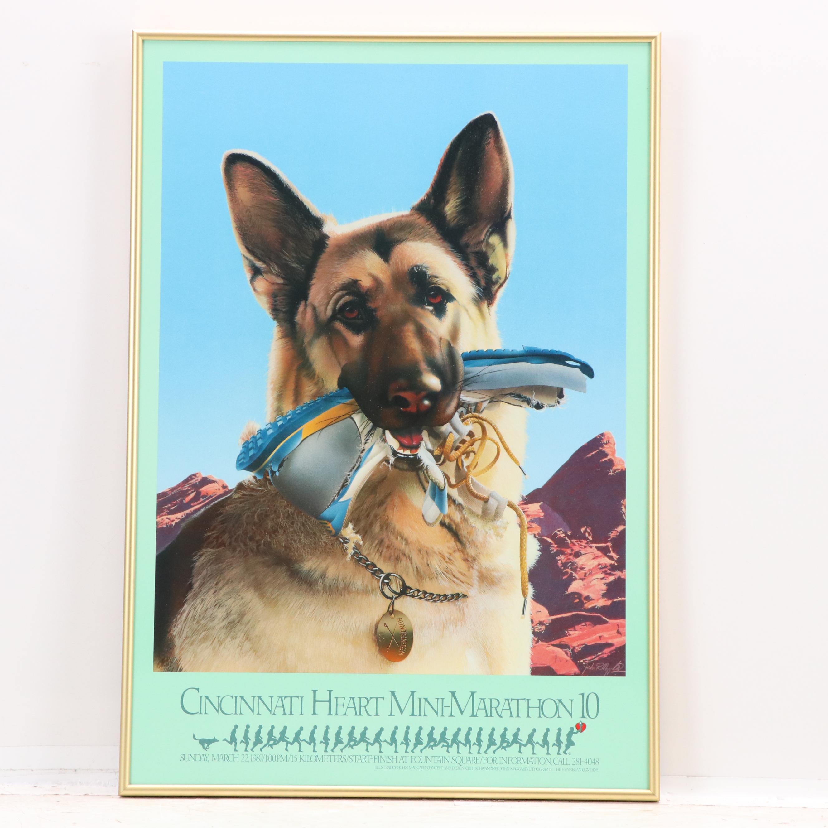 Cincinnati Heart Mini-Marathon Posters, 1980s and 1990s