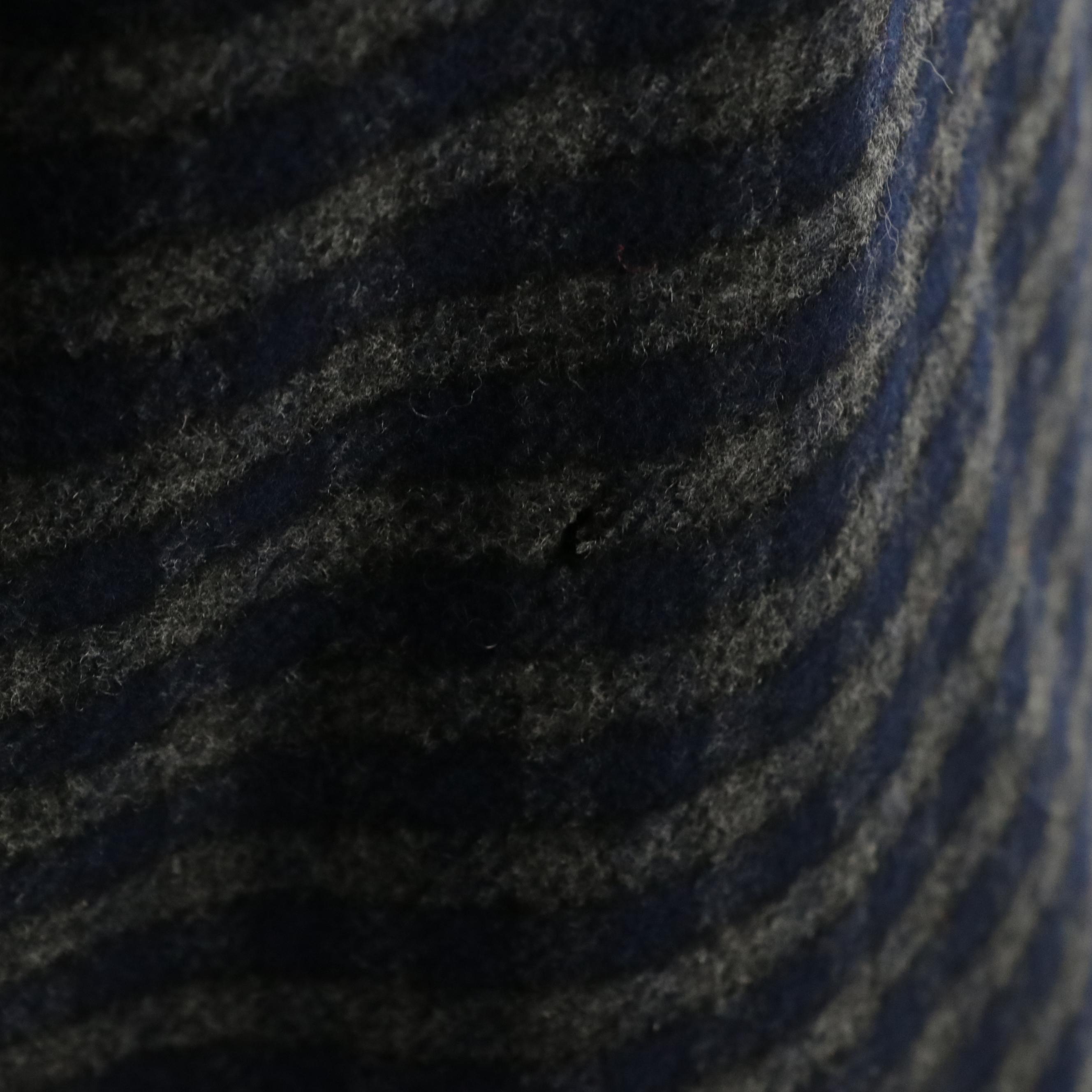 Lauren Ralph Lauren Plaid Lambswool Toggle Front Shawl Collar Coat