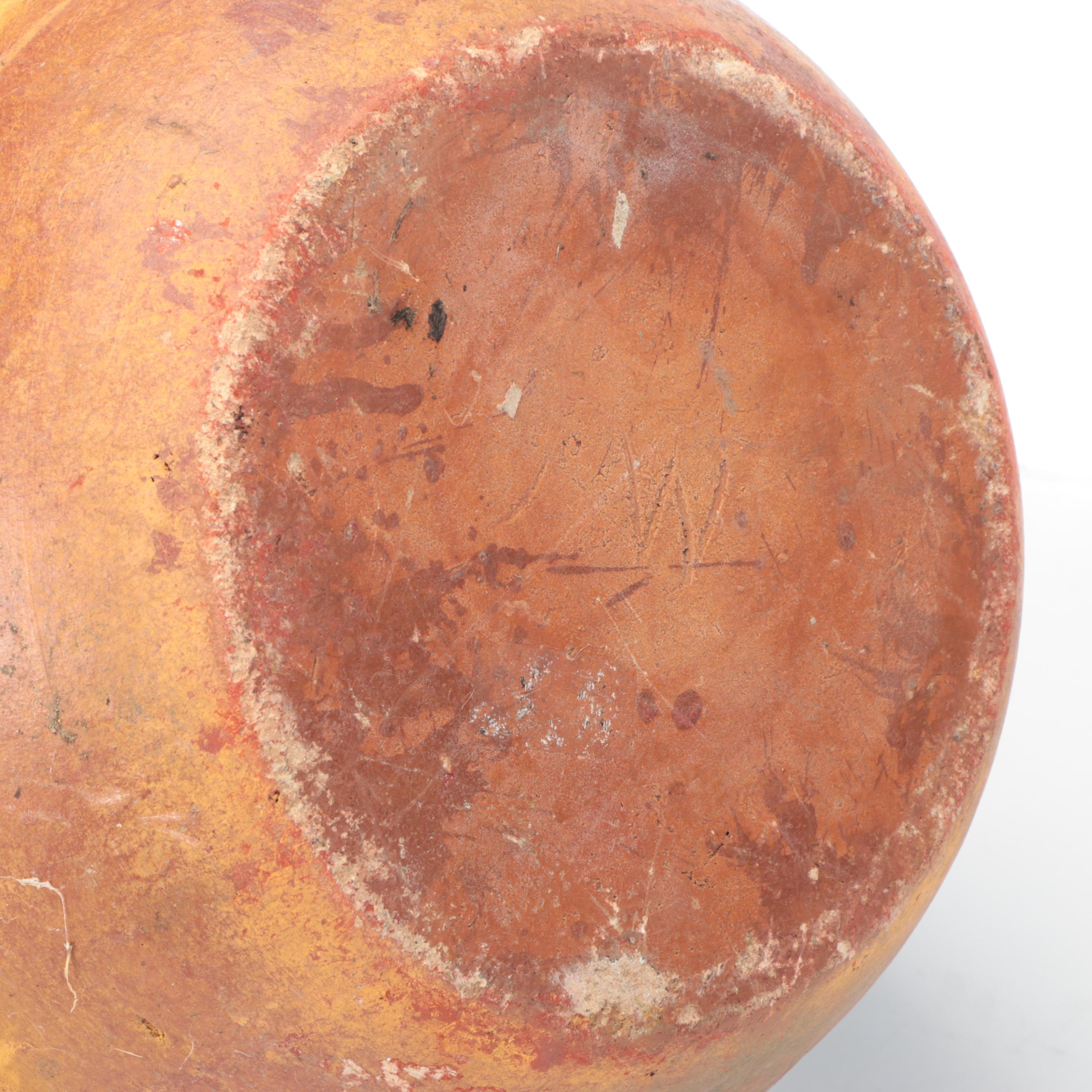 Ceramic Jack-o'-Lantern Halloween Chiminea