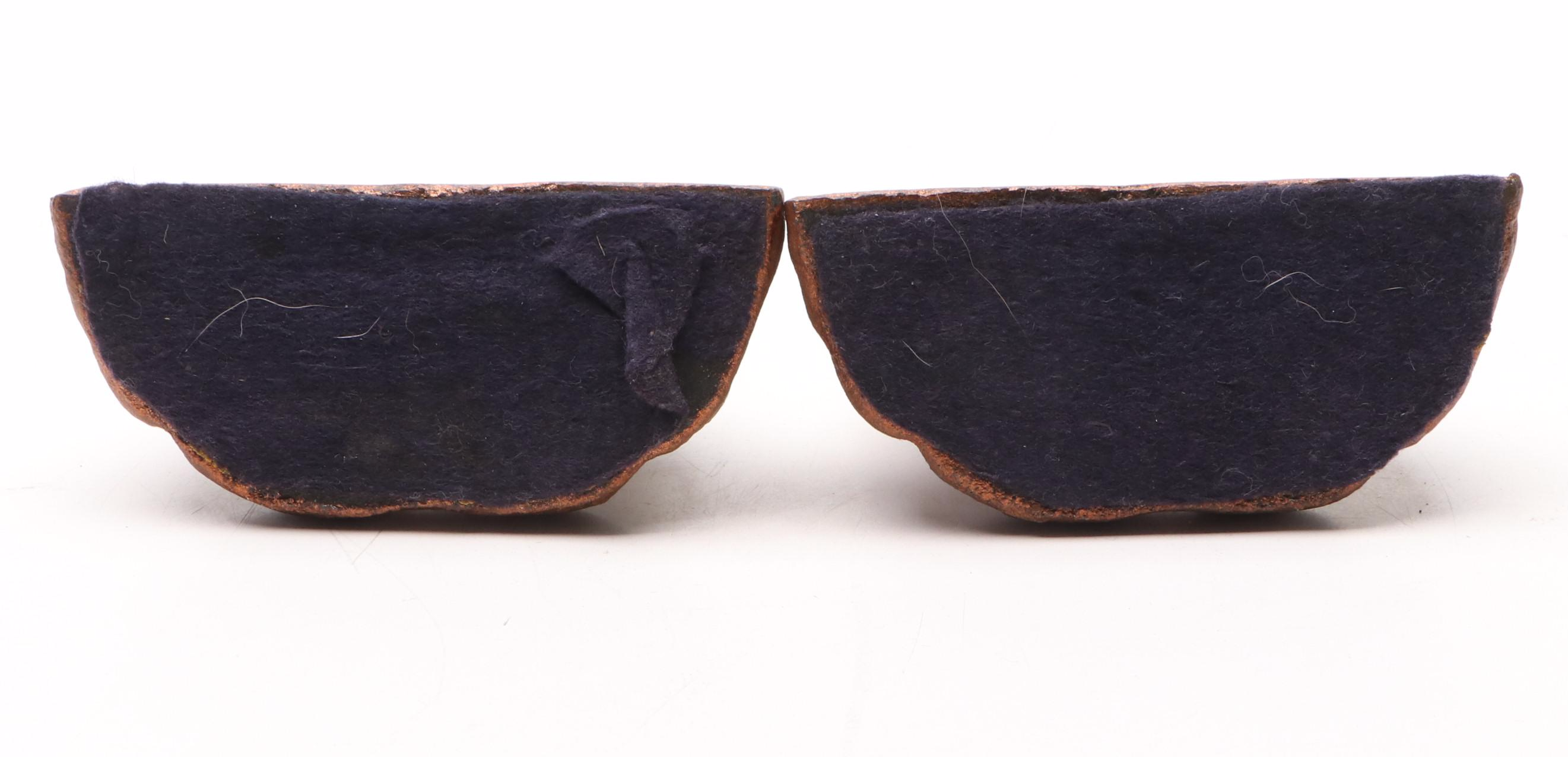 Native American Profile Copper Finish Metal Bookends