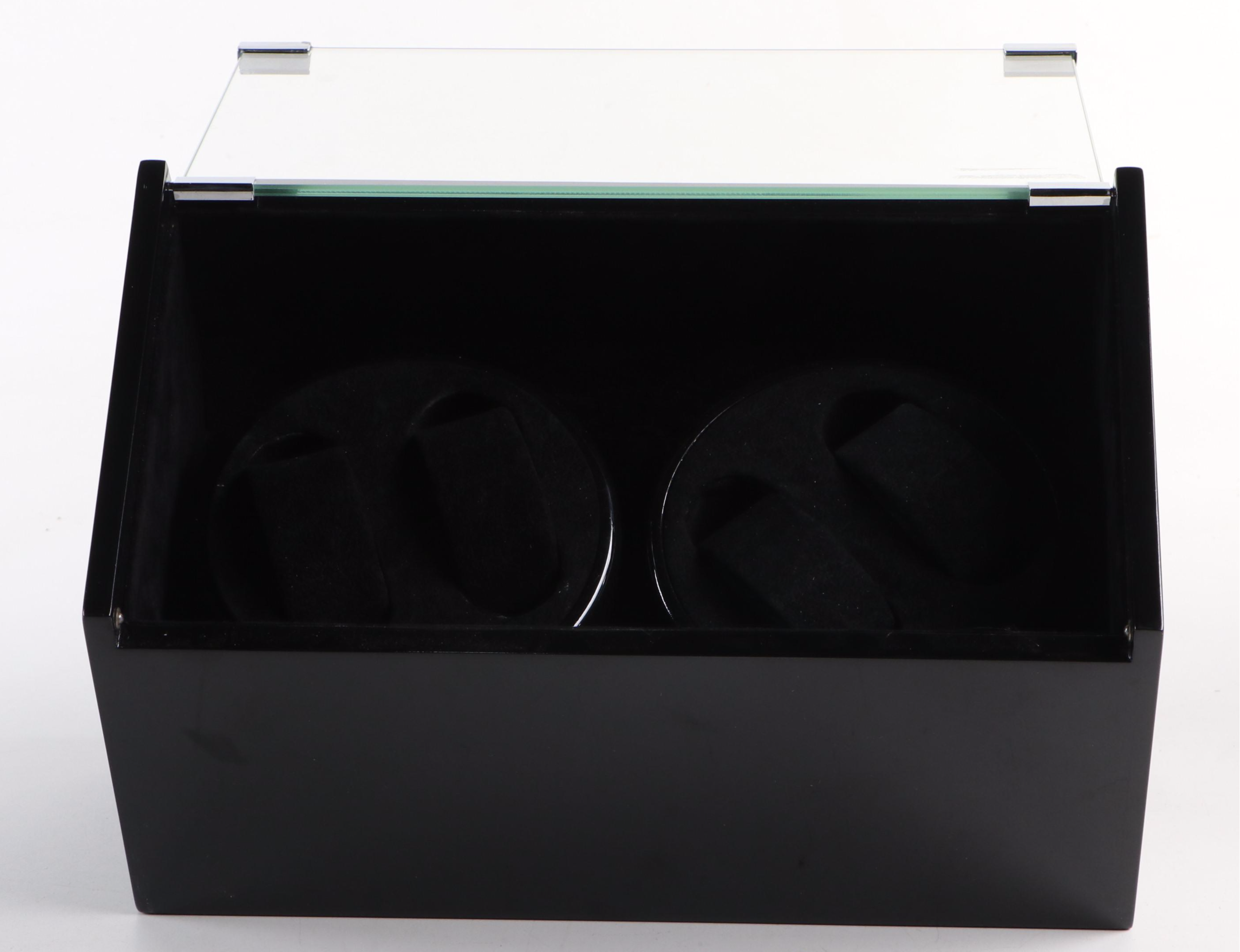 Two Contemporary Watch Winders