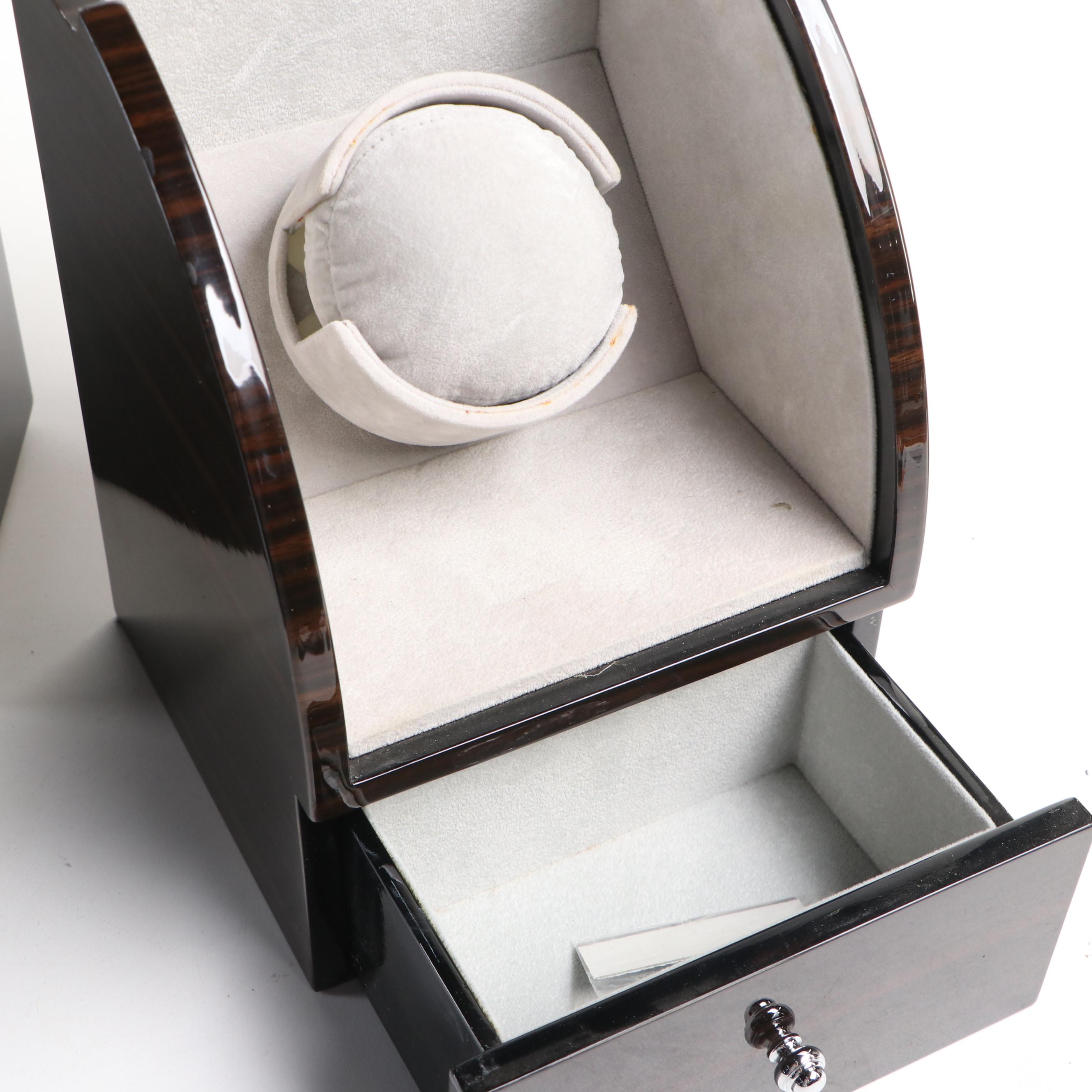 Two Contemporary Watch Winders