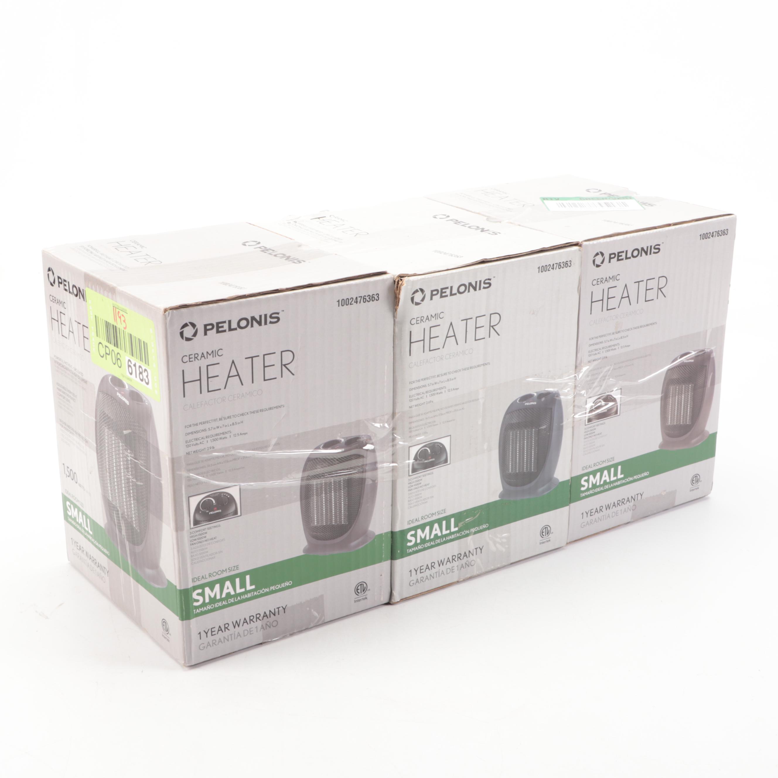 Pelonis Small Ceramic Electric Heaters
