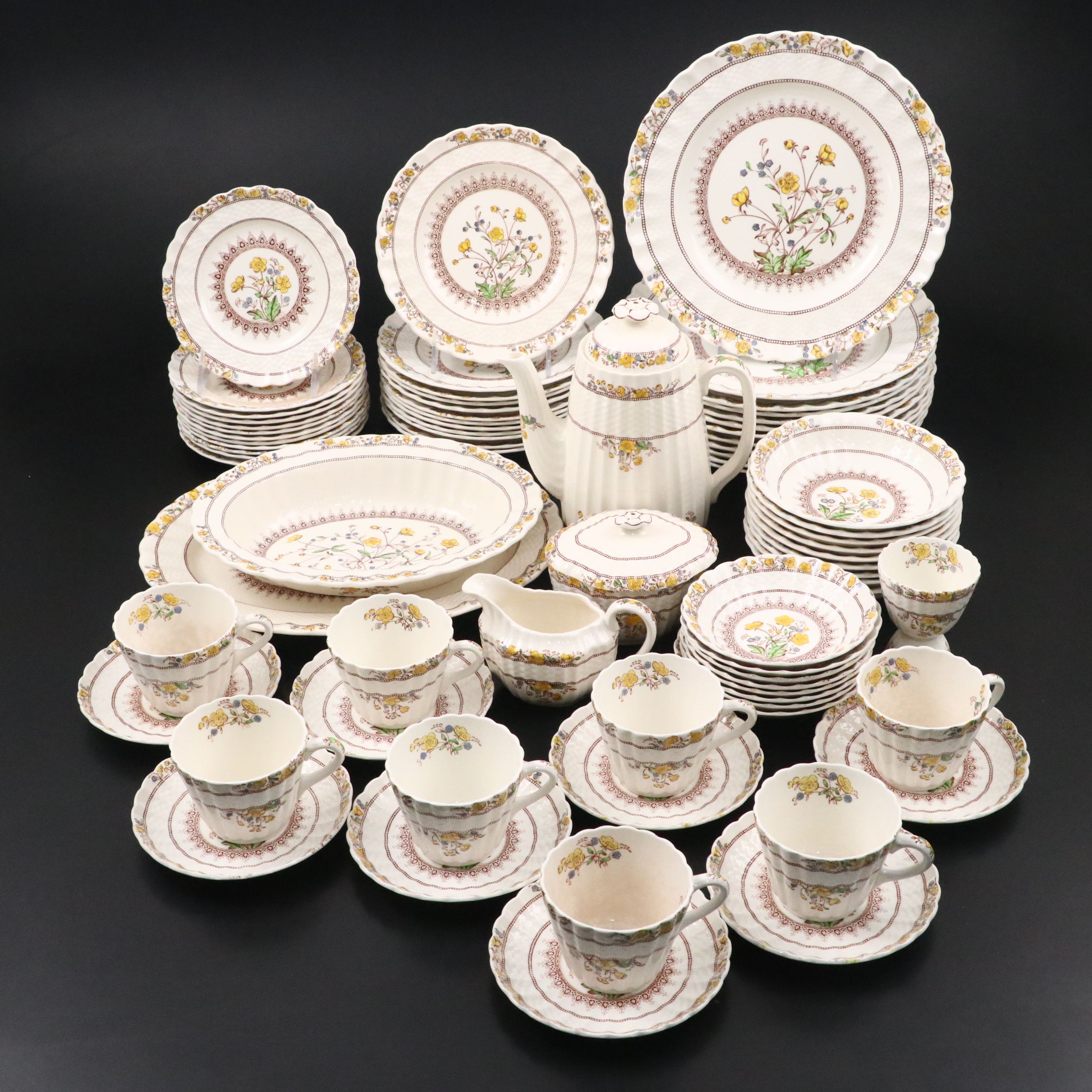 Spode "Buttercup" Ceramic Dinnerware