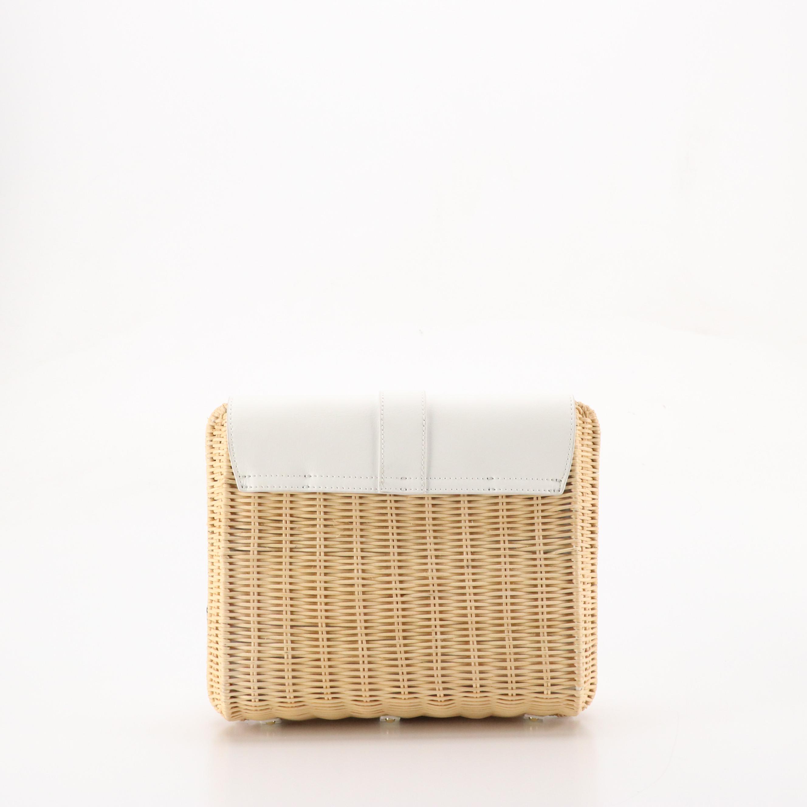 Talbots Shoulder Bags in Woven Rattan and Leather