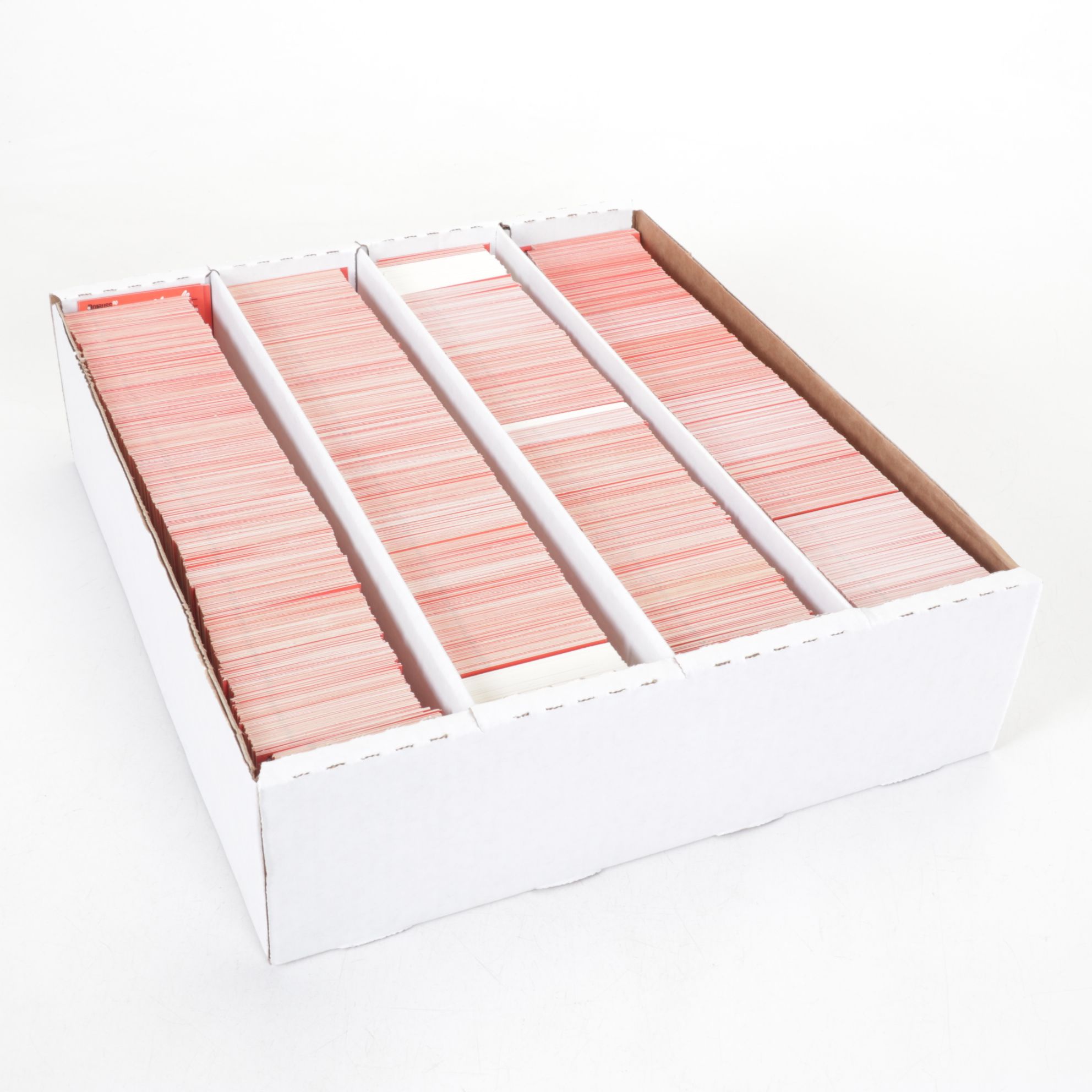 3,200 Mint Condition 1990 Donruss Cello Box Case Baseball Cards