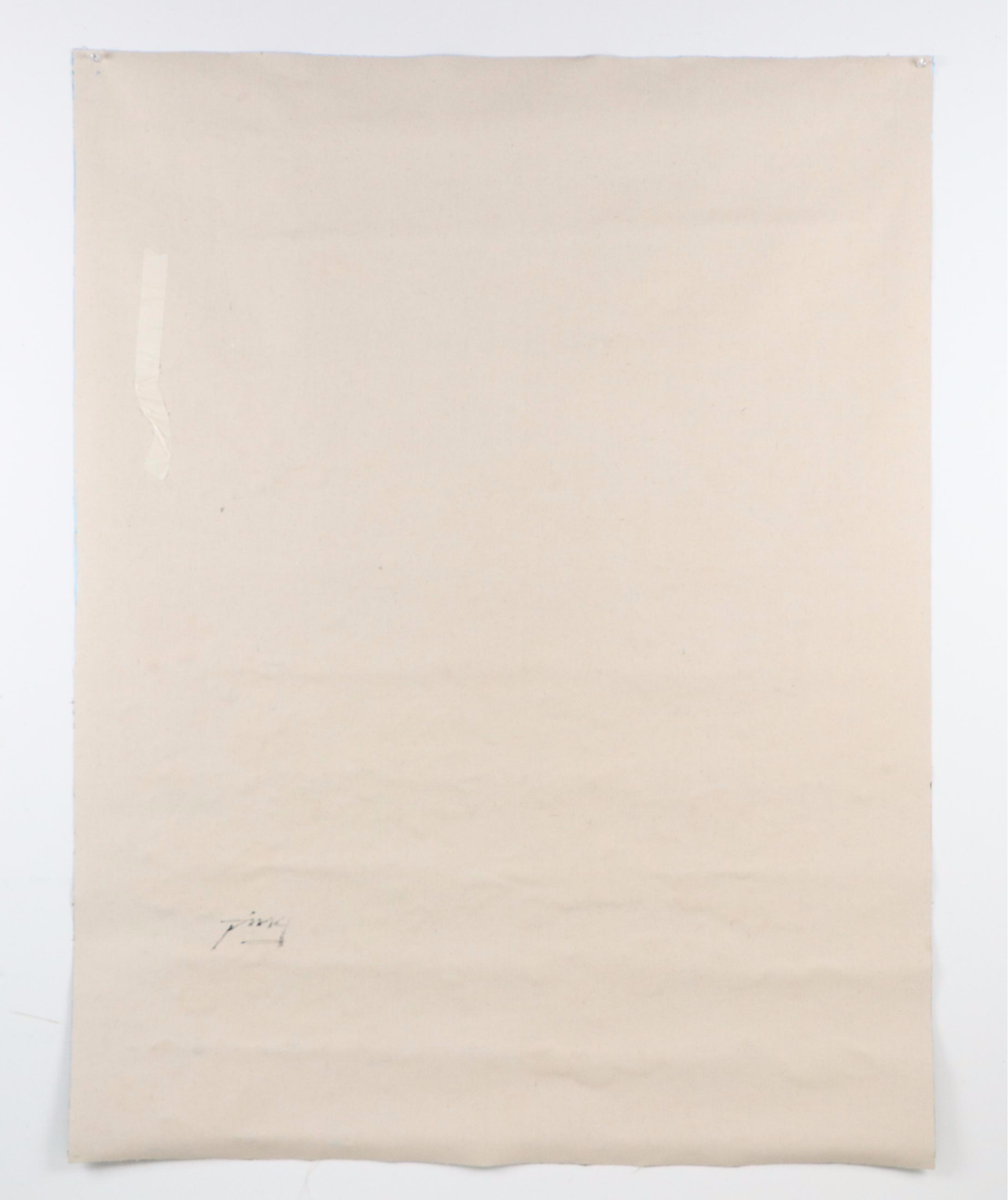 Ping Floral Landscape Oil Painting, 21st Century