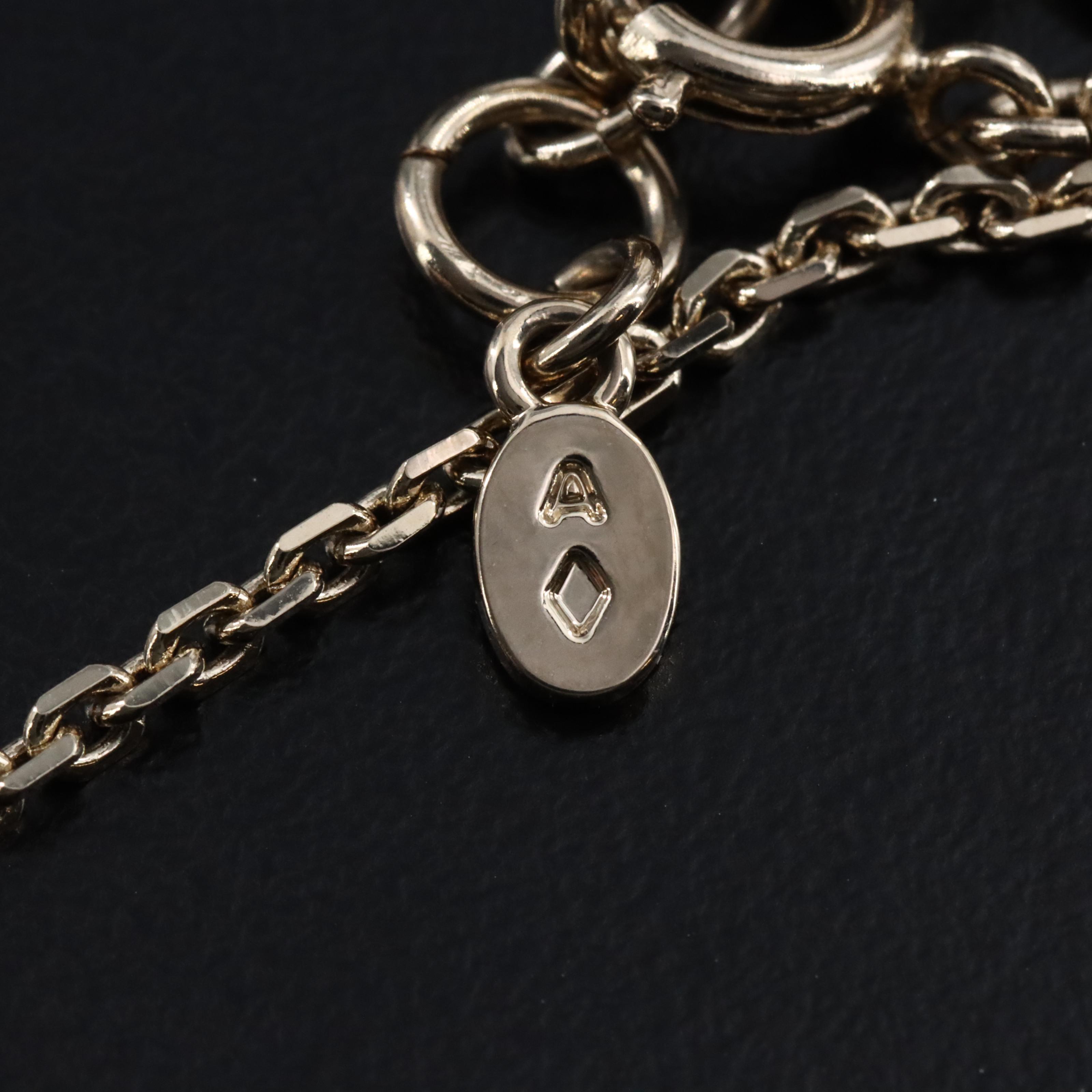 Anteprima Enamel, Crystal and Faux Pearl Necklace and Bracelet