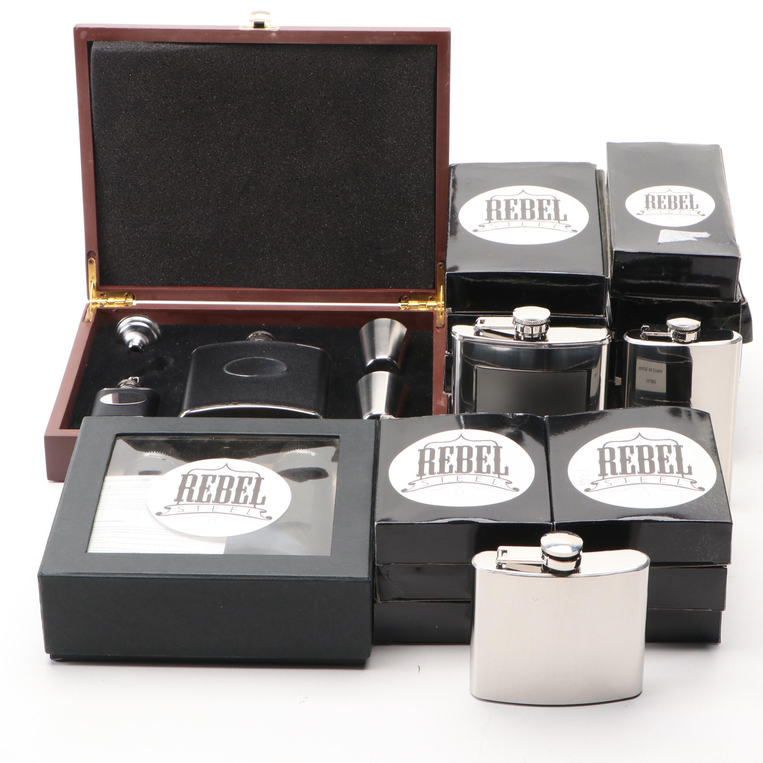 Rebel Stainless Steel Flasks