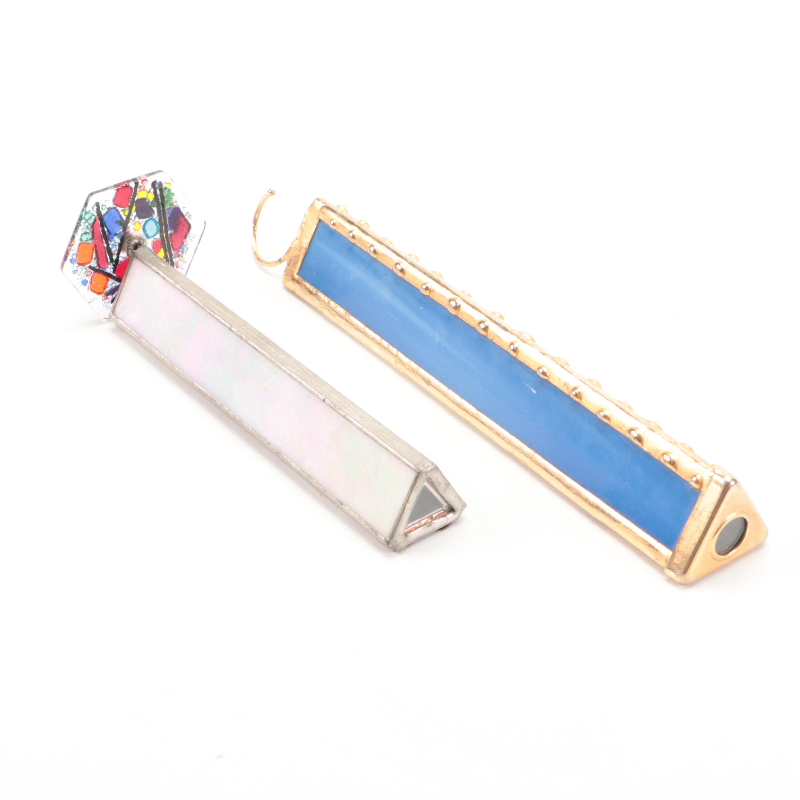 Glass Kaleidoscopes with Film Slides, Wooden Puzzle, Dolls and More